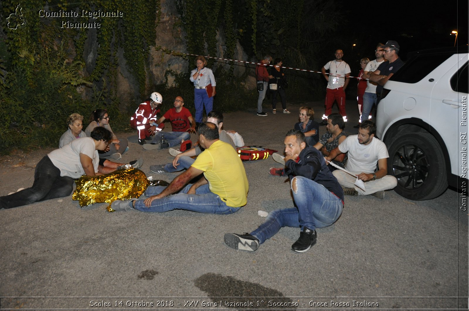 Scalea 14 Ottobre 2018 - XXV Gara Nazionale 1 Soccorso - Croce Rossa Italiana- Comitato Regionale del Piemonte