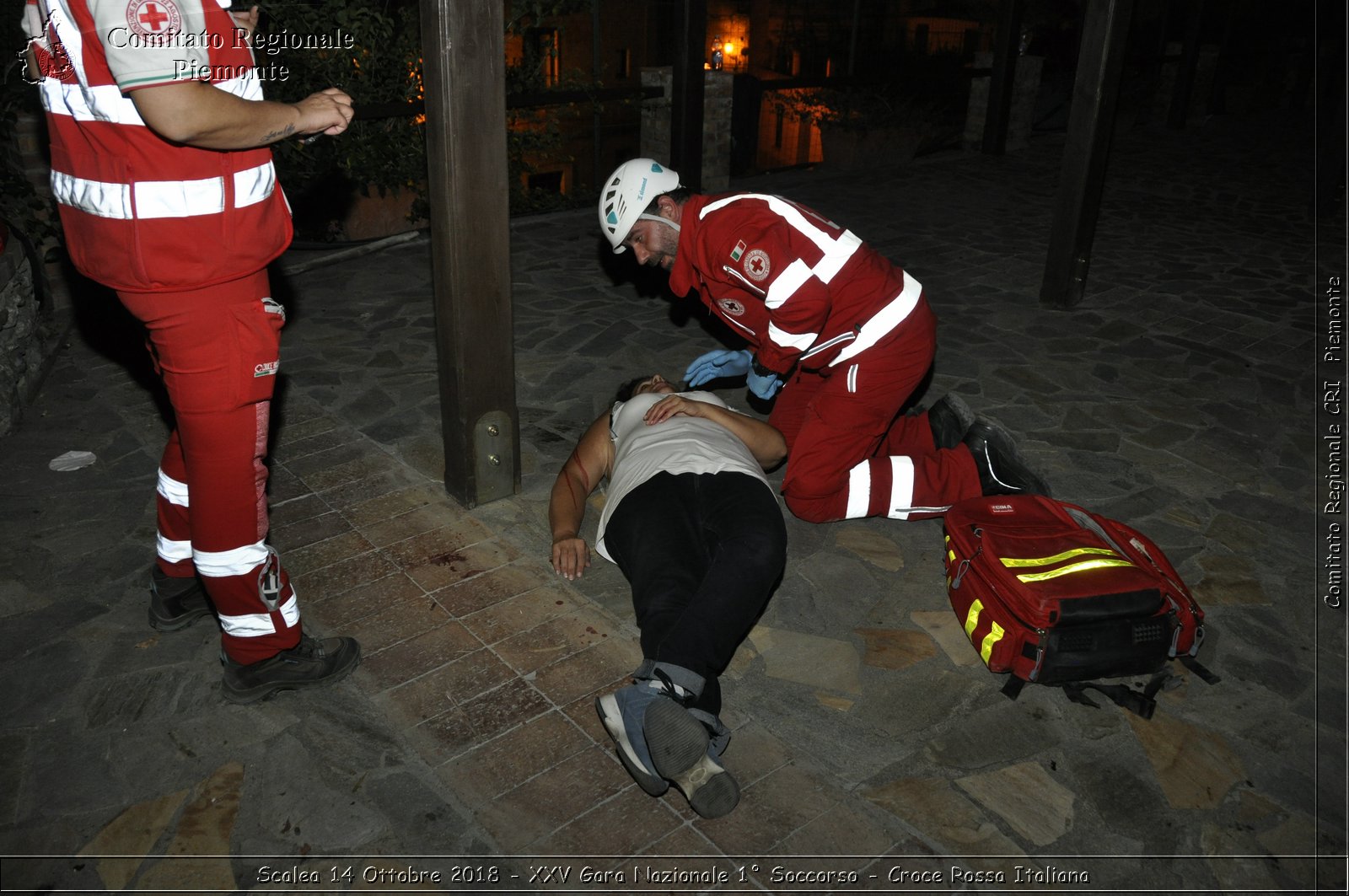 Scalea 14 Ottobre 2018 - XXV Gara Nazionale 1 Soccorso - Croce Rossa Italiana- Comitato Regionale del Piemonte