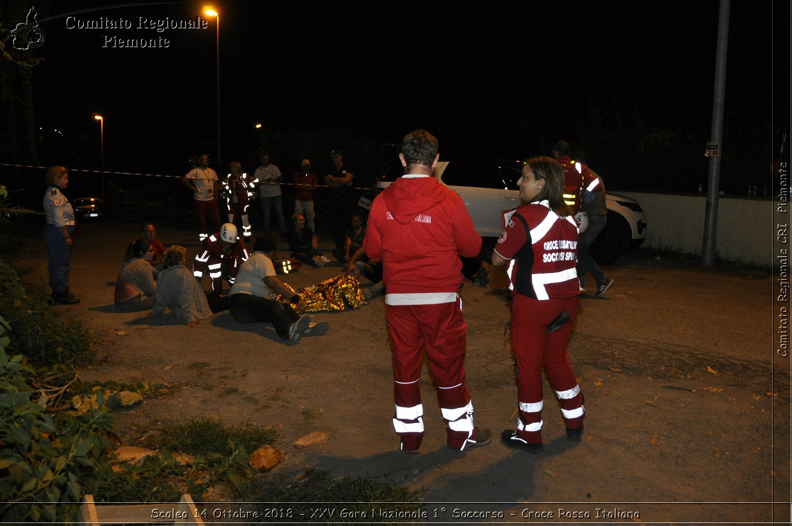 Scalea 14 Ottobre 2018 - XXV Gara Nazionale 1 Soccorso - Croce Rossa Italiana- Comitato Regionale del Piemonte