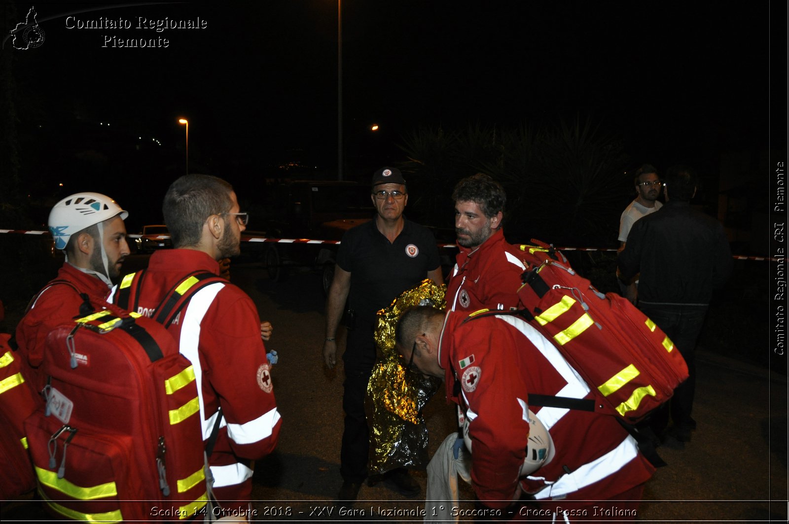 Scalea 14 Ottobre 2018 - XXV Gara Nazionale 1 Soccorso - Croce Rossa Italiana- Comitato Regionale del Piemonte