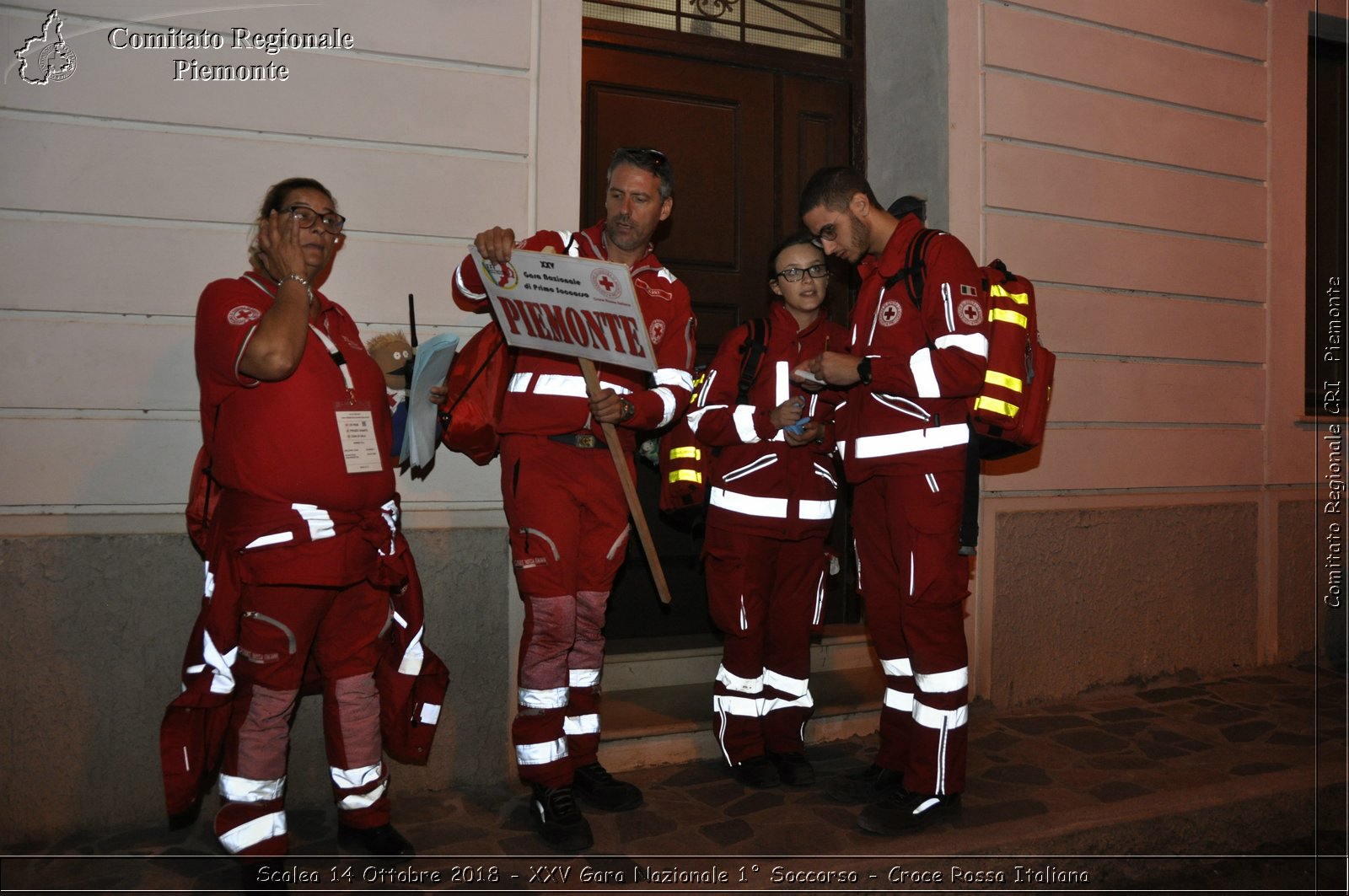 Scalea 14 Ottobre 2018 - XXV Gara Nazionale 1 Soccorso - Croce Rossa Italiana- Comitato Regionale del Piemonte