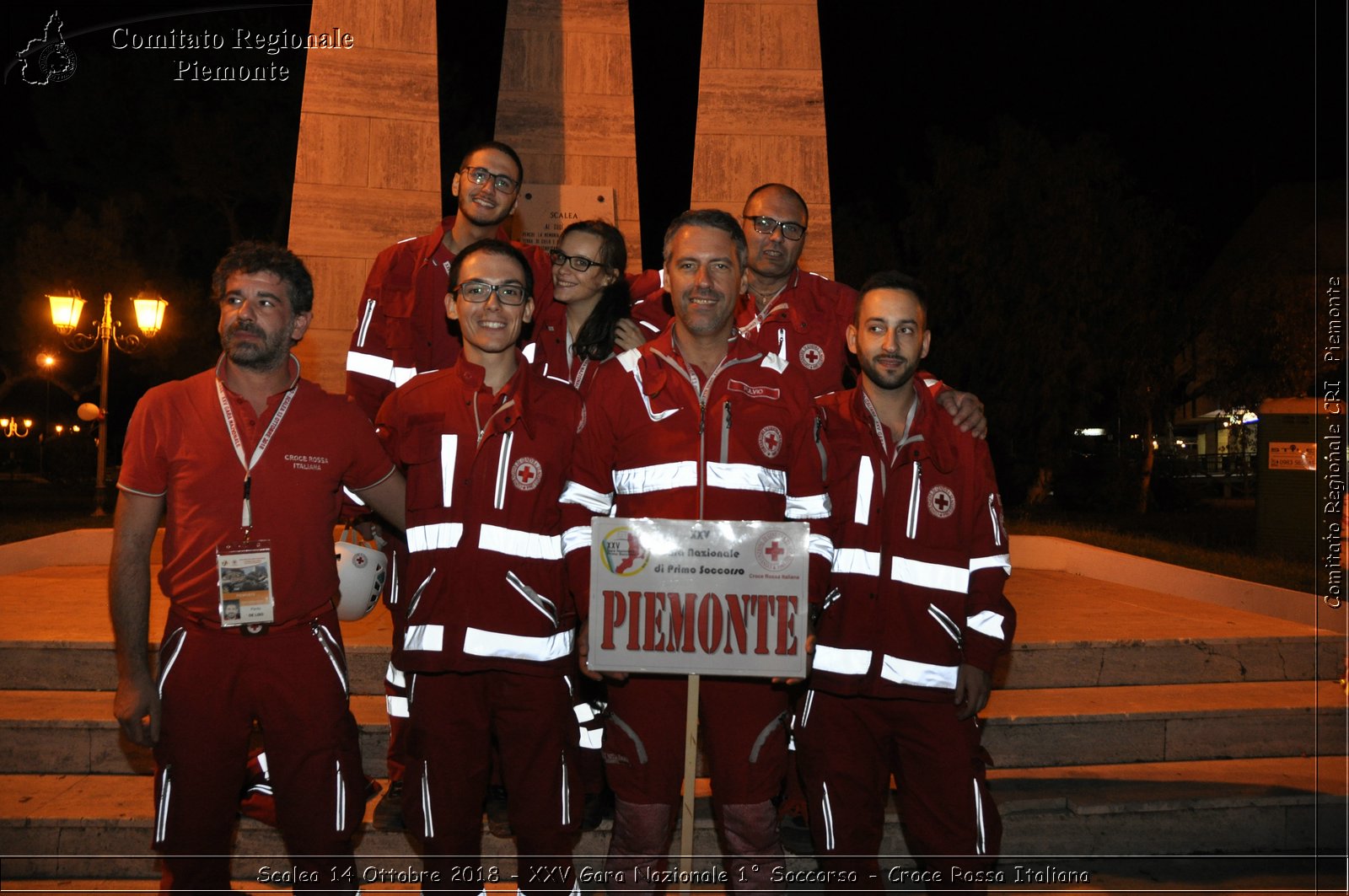 Scalea 14 Ottobre 2018 - XXV Gara Nazionale 1 Soccorso - Croce Rossa Italiana- Comitato Regionale del Piemonte