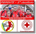 Scalea 14 Ottobre 2018 - XXV Gara Nazionale 1 Soccorso - Croce Rossa Italiana- Comitato Regionale del Piemonte