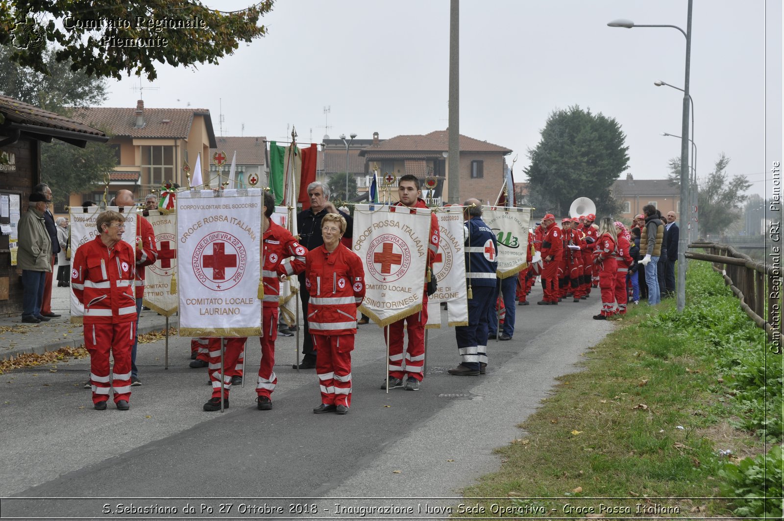 S.Sebastiano da Po 27 Ottobre 2018 - Inaugurazione Nuova Sede Operativa - Croce Rossa Italiana- Comitato Regionale del Piemonte