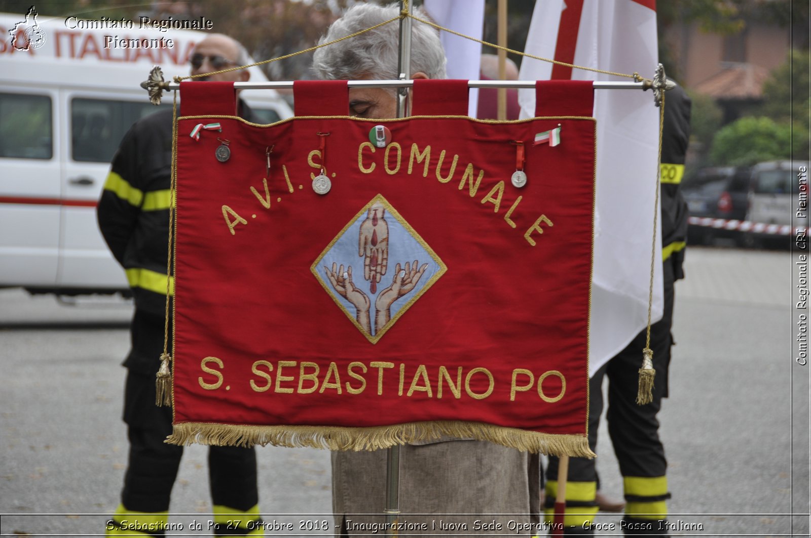 S.Sebastiano da Po 27 Ottobre 2018 - Inaugurazione Nuova Sede Operativa - Croce Rossa Italiana- Comitato Regionale del Piemonte