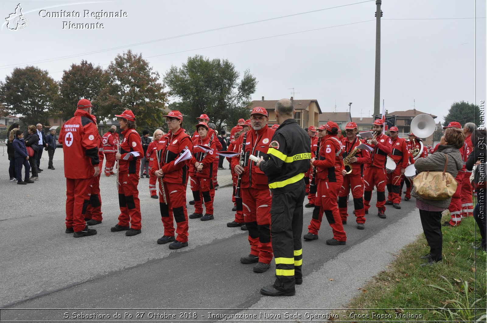 S.Sebastiano da Po 27 Ottobre 2018 - Inaugurazione Nuova Sede Operativa - Croce Rossa Italiana- Comitato Regionale del Piemonte