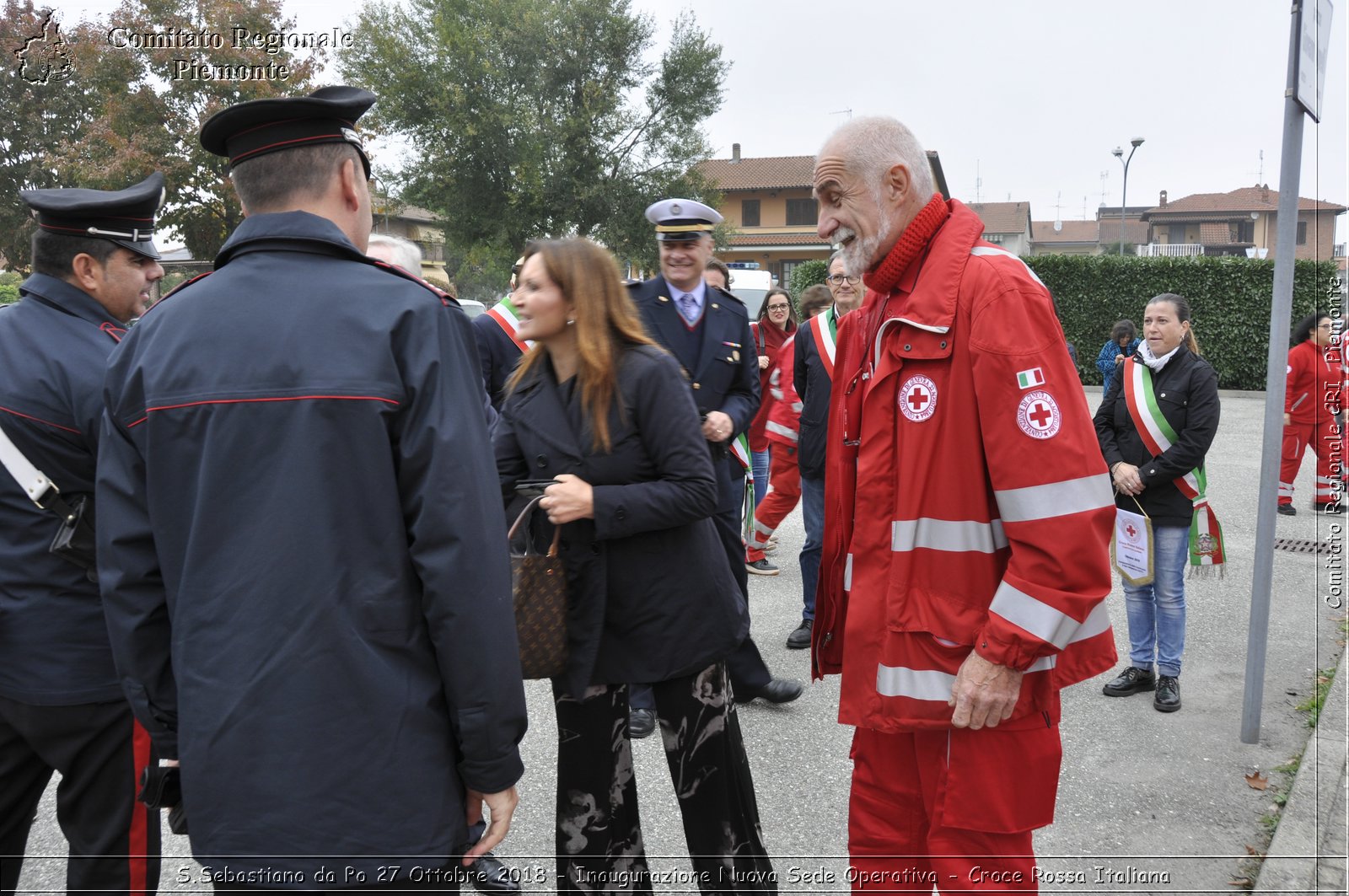 S.Sebastiano da Po 27 Ottobre 2018 - Inaugurazione Nuova Sede Operativa - Croce Rossa Italiana- Comitato Regionale del Piemonte