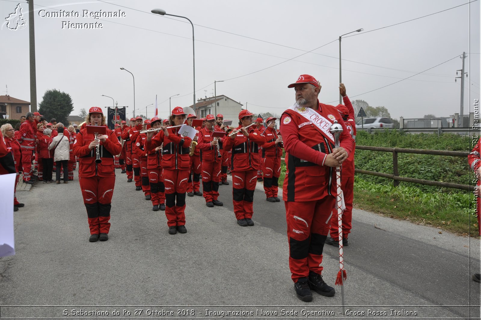 S.Sebastiano da Po 27 Ottobre 2018 - Inaugurazione Nuova Sede Operativa - Croce Rossa Italiana- Comitato Regionale del Piemonte