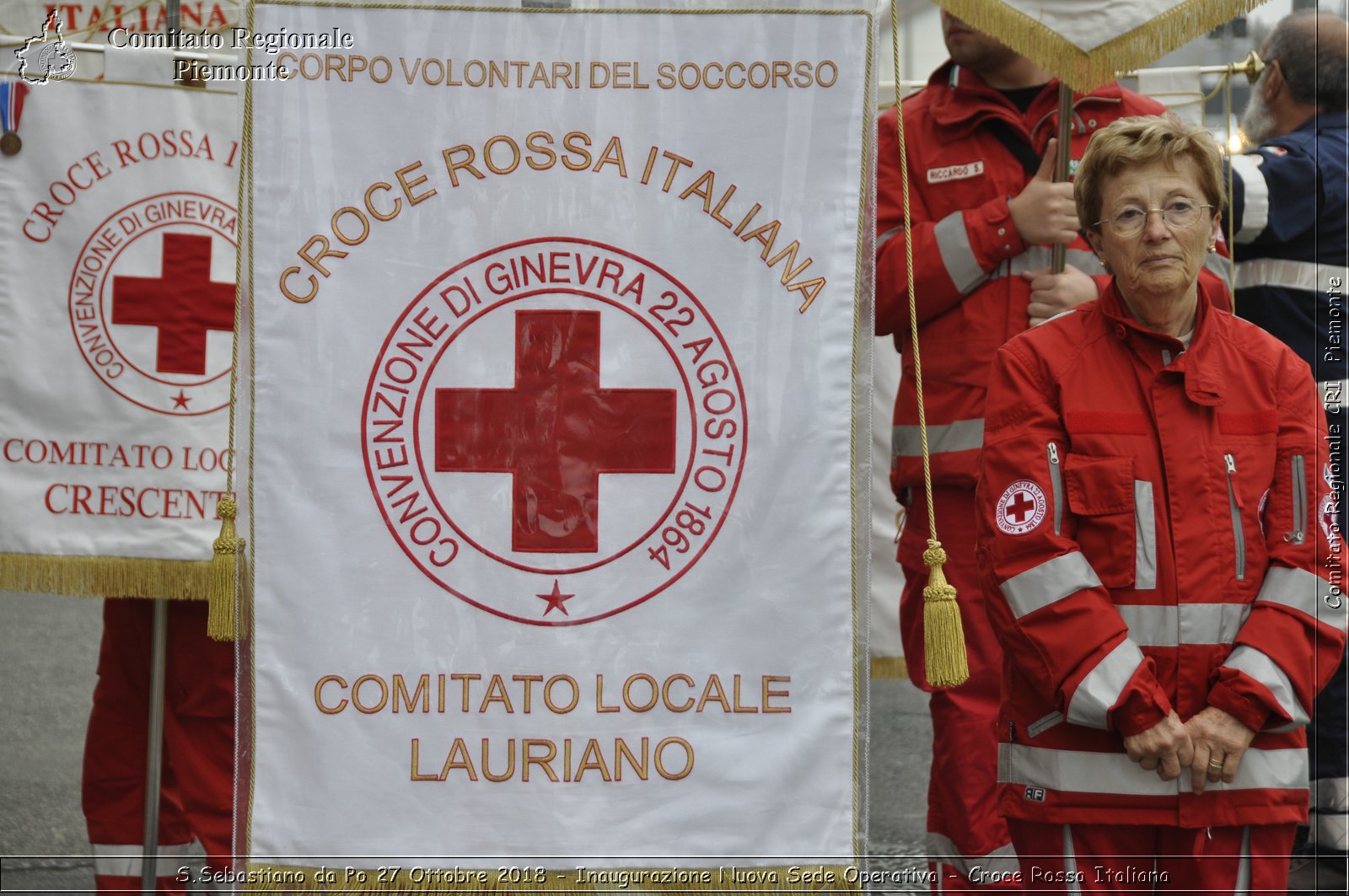 S.Sebastiano da Po 27 Ottobre 2018 - Inaugurazione Nuova Sede Operativa - Croce Rossa Italiana- Comitato Regionale del Piemonte