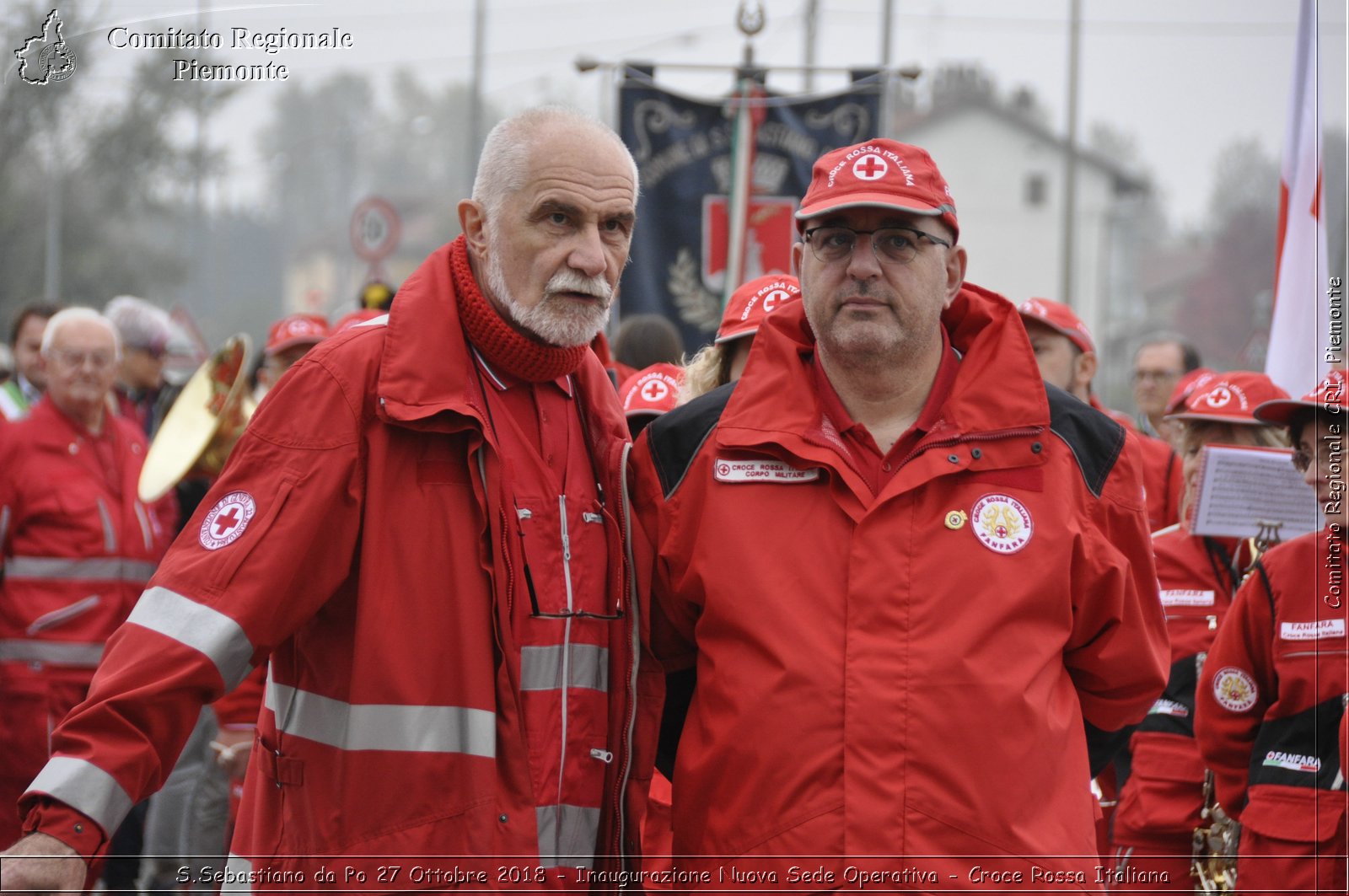 S.Sebastiano da Po 27 Ottobre 2018 - Inaugurazione Nuova Sede Operativa - Croce Rossa Italiana- Comitato Regionale del Piemonte