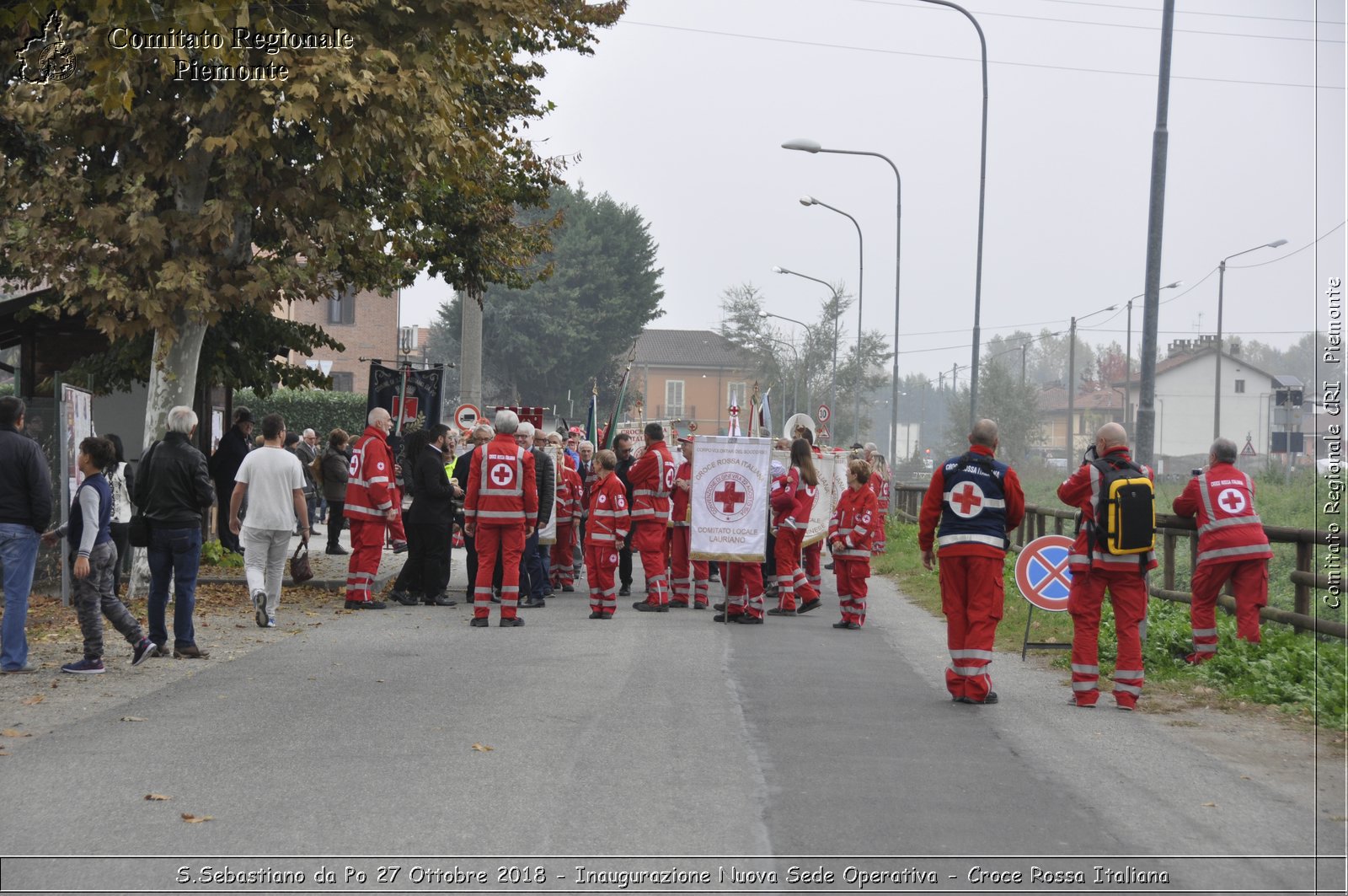 S.Sebastiano da Po 27 Ottobre 2018 - Inaugurazione Nuova Sede Operativa - Croce Rossa Italiana- Comitato Regionale del Piemonte