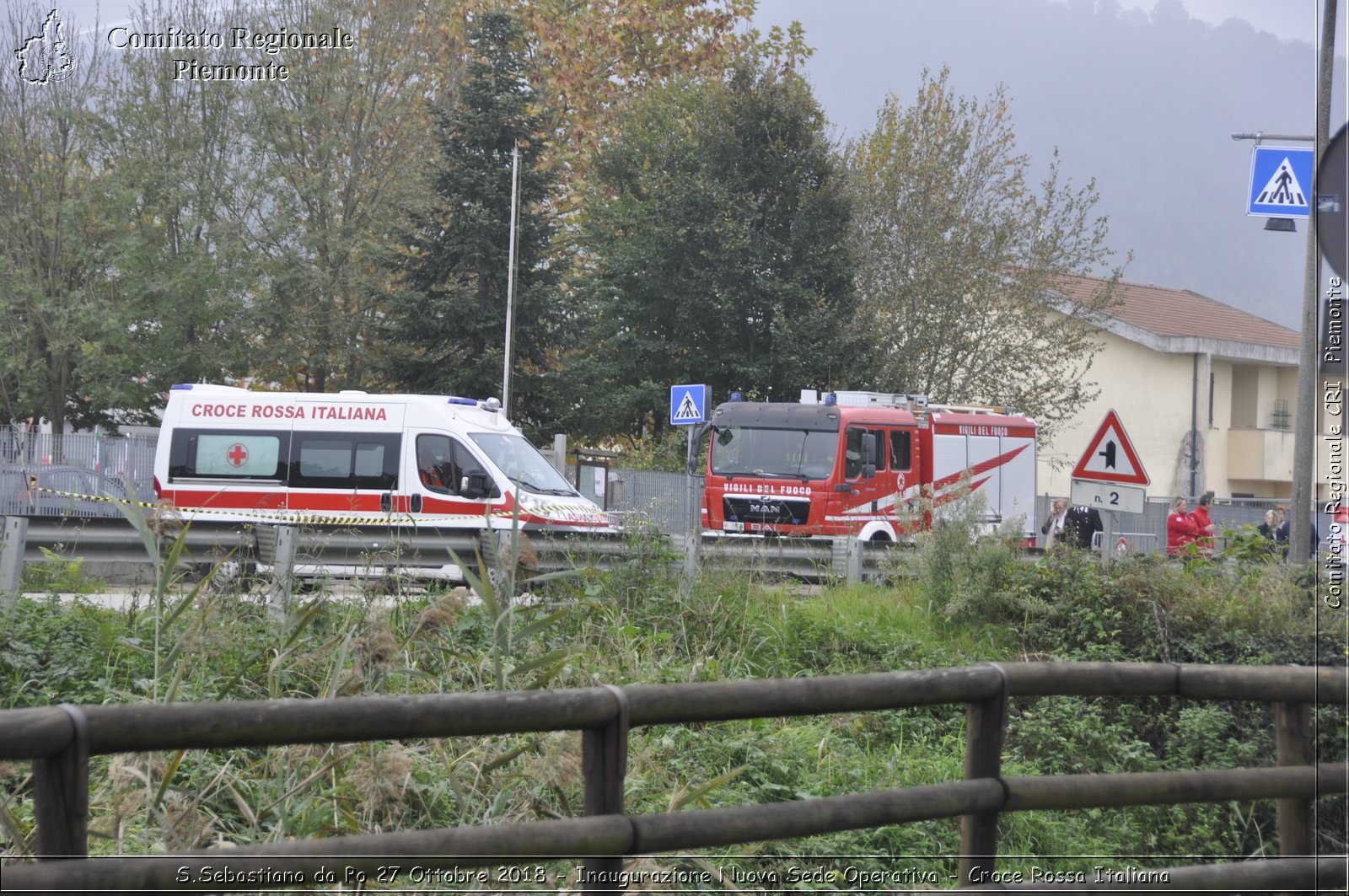 S.Sebastiano da Po 27 Ottobre 2018 - Inaugurazione Nuova Sede Operativa - Croce Rossa Italiana- Comitato Regionale del Piemonte