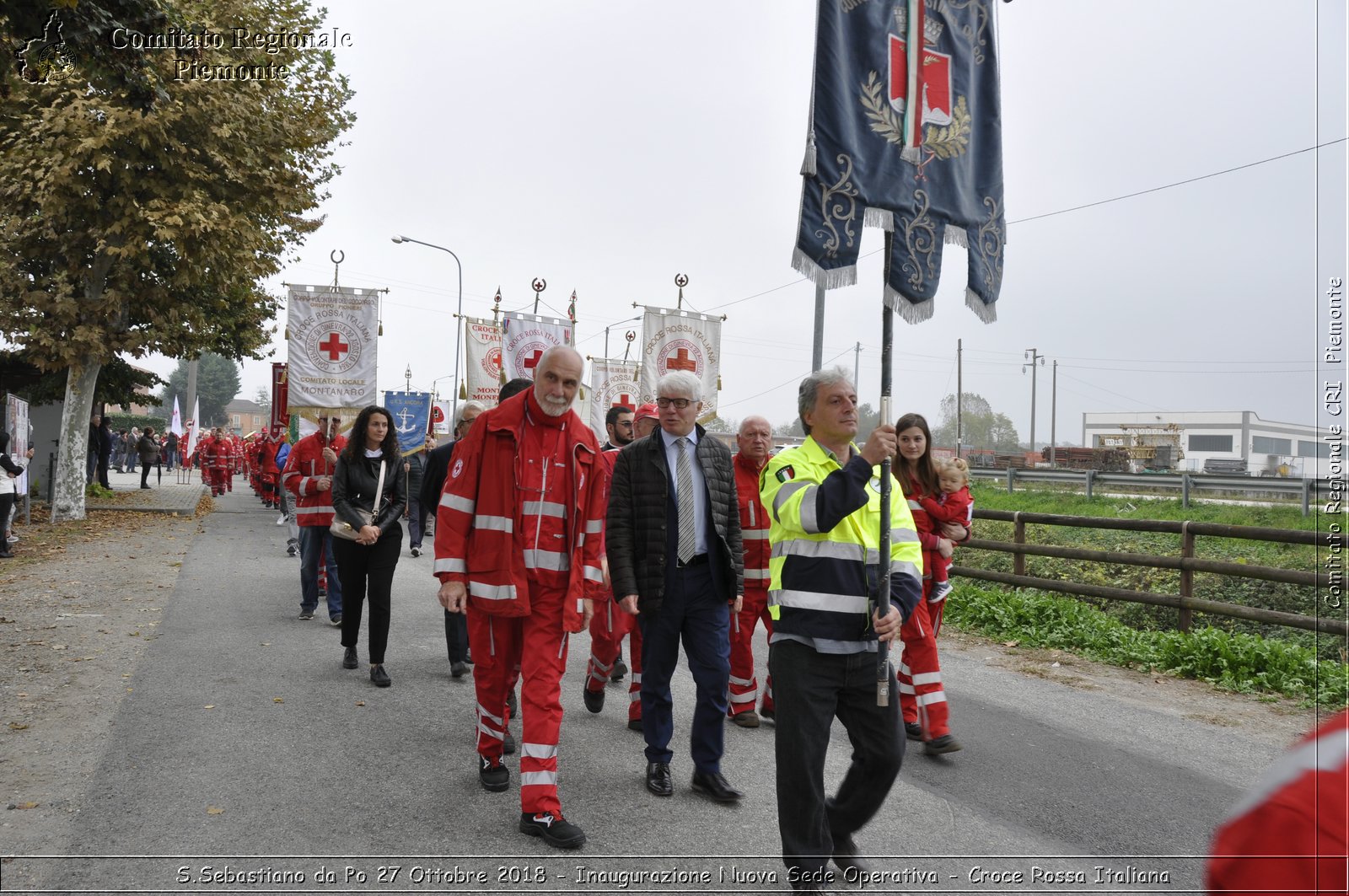 S.Sebastiano da Po 27 Ottobre 2018 - Inaugurazione Nuova Sede Operativa - Croce Rossa Italiana- Comitato Regionale del Piemonte