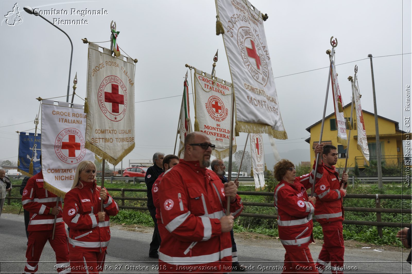 S.Sebastiano da Po 27 Ottobre 2018 - Inaugurazione Nuova Sede Operativa - Croce Rossa Italiana- Comitato Regionale del Piemonte