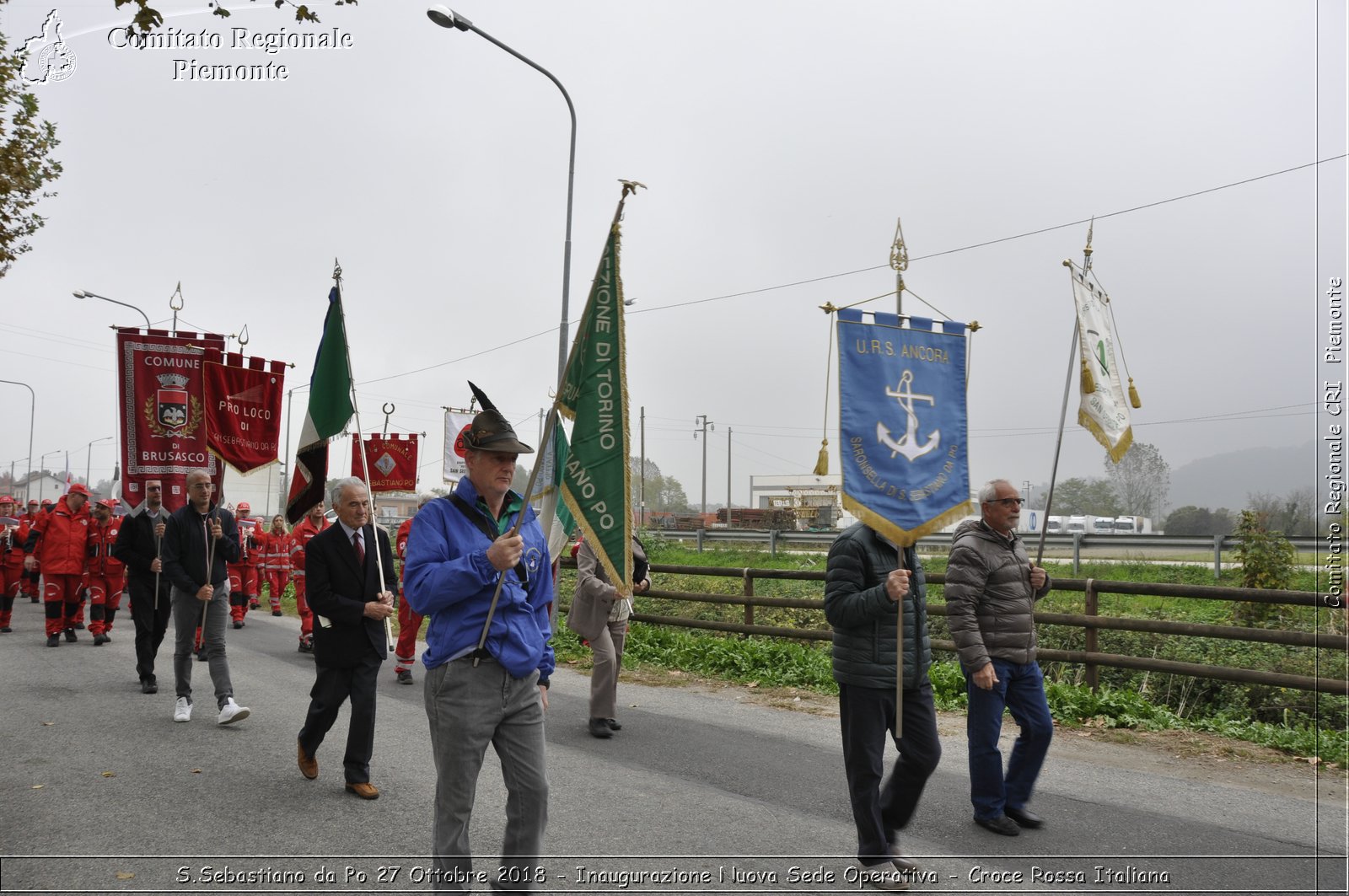 S.Sebastiano da Po 27 Ottobre 2018 - Inaugurazione Nuova Sede Operativa - Croce Rossa Italiana- Comitato Regionale del Piemonte