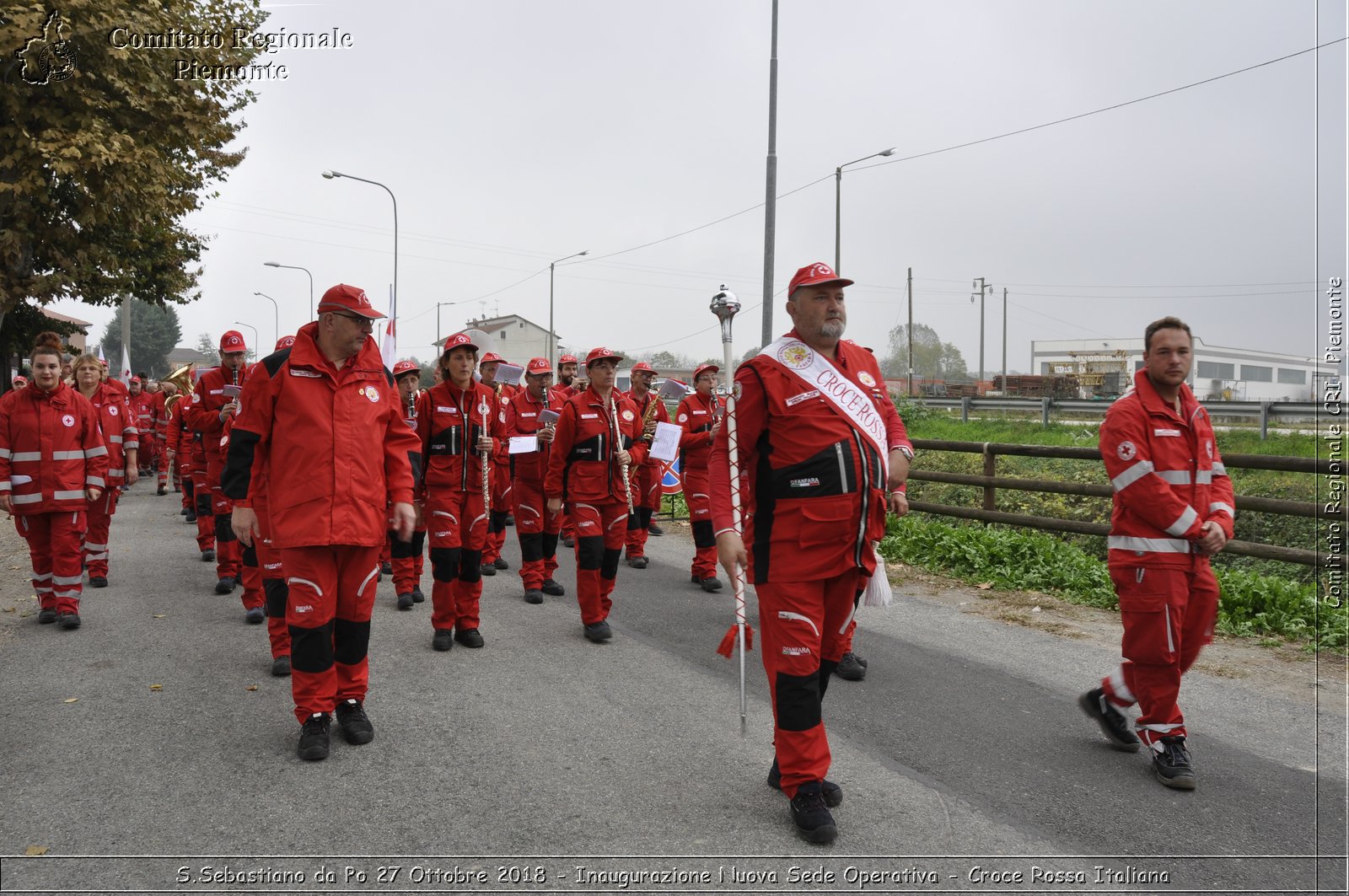 S.Sebastiano da Po 27 Ottobre 2018 - Inaugurazione Nuova Sede Operativa - Croce Rossa Italiana- Comitato Regionale del Piemonte