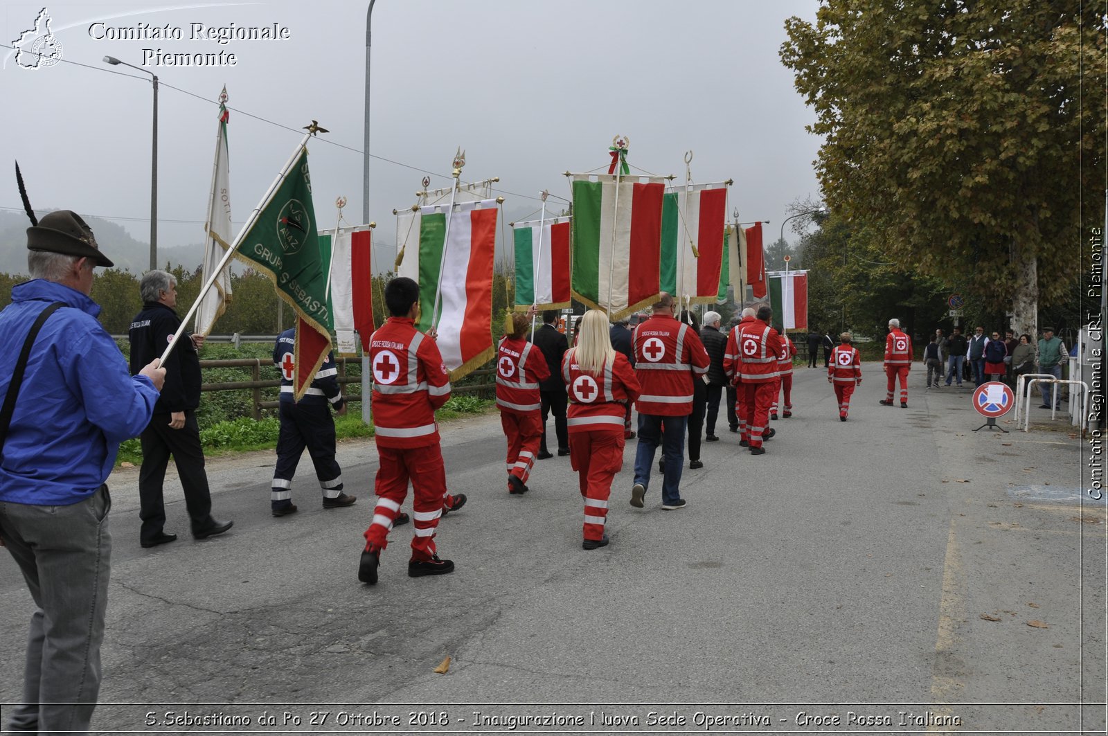 S.Sebastiano da Po 27 Ottobre 2018 - Inaugurazione Nuova Sede Operativa - Croce Rossa Italiana- Comitato Regionale del Piemonte