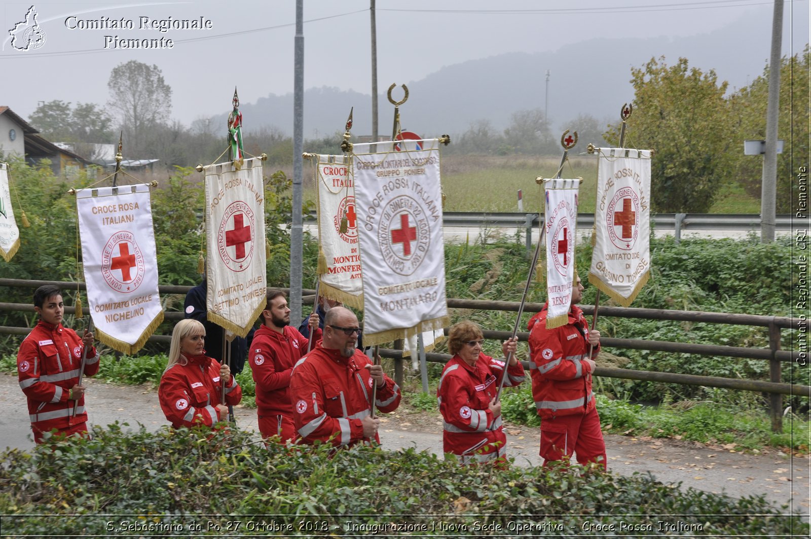 S.Sebastiano da Po 27 Ottobre 2018 - Inaugurazione Nuova Sede Operativa - Croce Rossa Italiana- Comitato Regionale del Piemonte