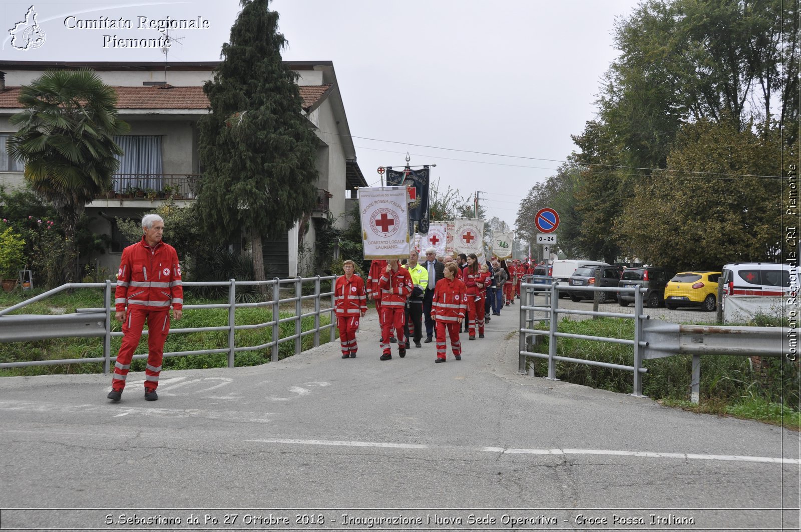 S.Sebastiano da Po 27 Ottobre 2018 - Inaugurazione Nuova Sede Operativa - Croce Rossa Italiana- Comitato Regionale del Piemonte