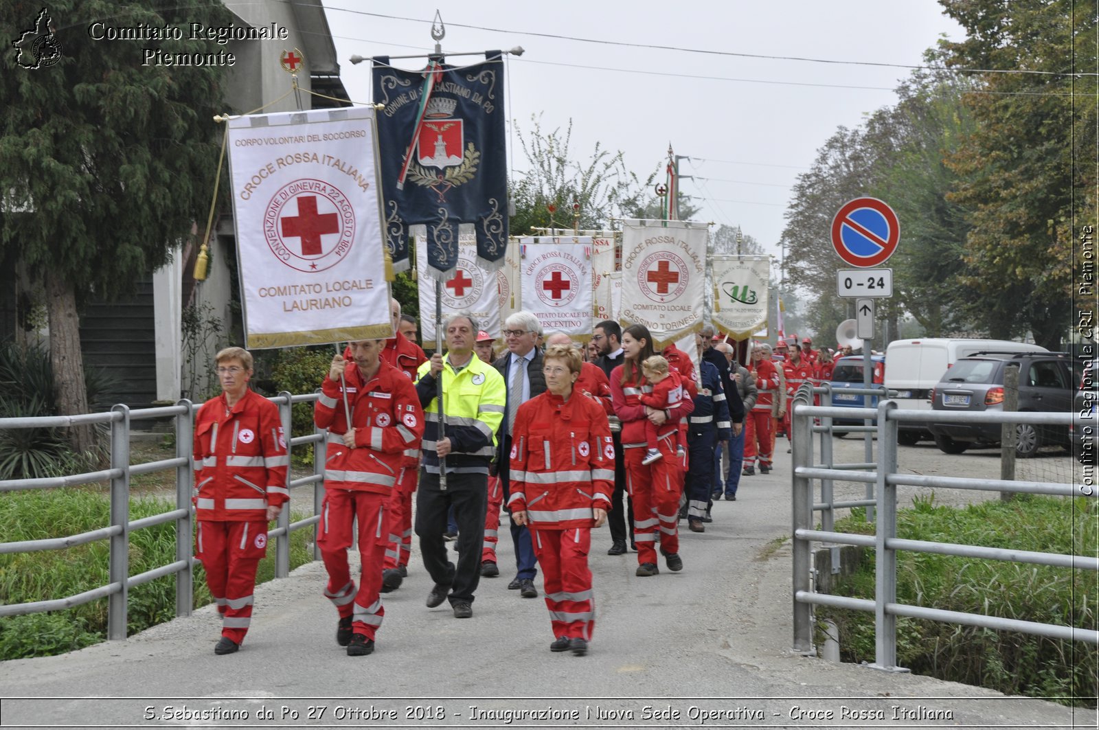 S.Sebastiano da Po 27 Ottobre 2018 - Inaugurazione Nuova Sede Operativa - Croce Rossa Italiana- Comitato Regionale del Piemonte