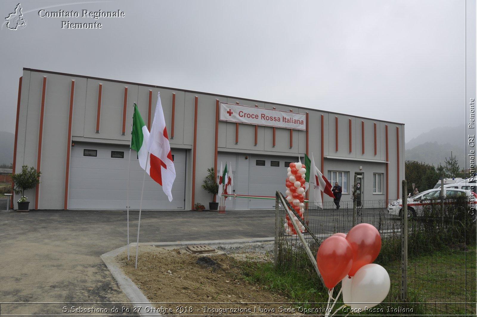 S.Sebastiano da Po 27 Ottobre 2018 - Inaugurazione Nuova Sede Operativa - Croce Rossa Italiana- Comitato Regionale del Piemonte