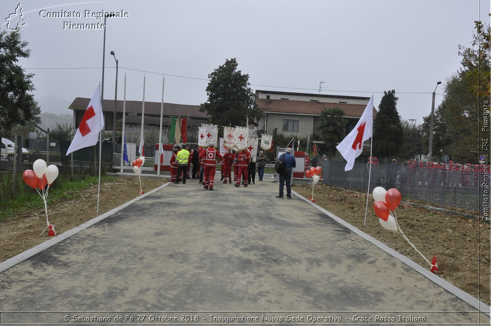 S.Sebastiano da Po 27 Ottobre 2018 - Inaugurazione Nuova Sede Operativa - Croce Rossa Italiana- Comitato Regionale del Piemonte