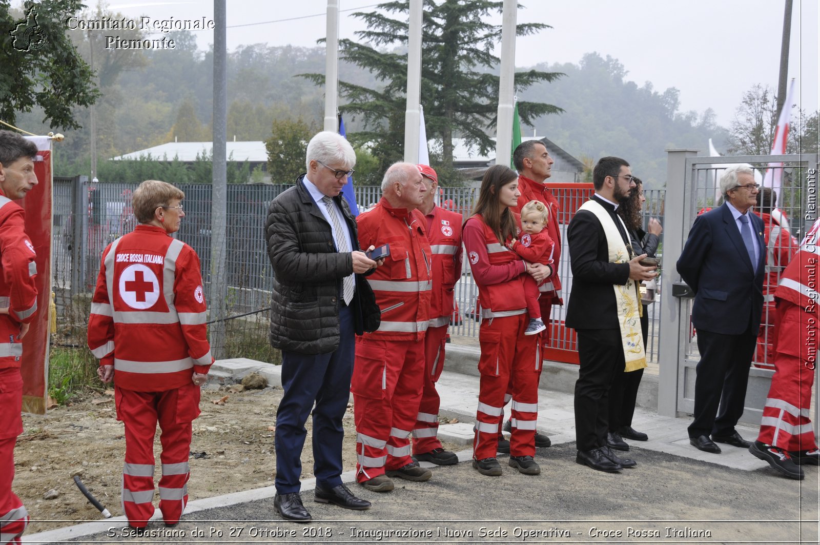 S.Sebastiano da Po 27 Ottobre 2018 - Inaugurazione Nuova Sede Operativa - Croce Rossa Italiana- Comitato Regionale del Piemonte