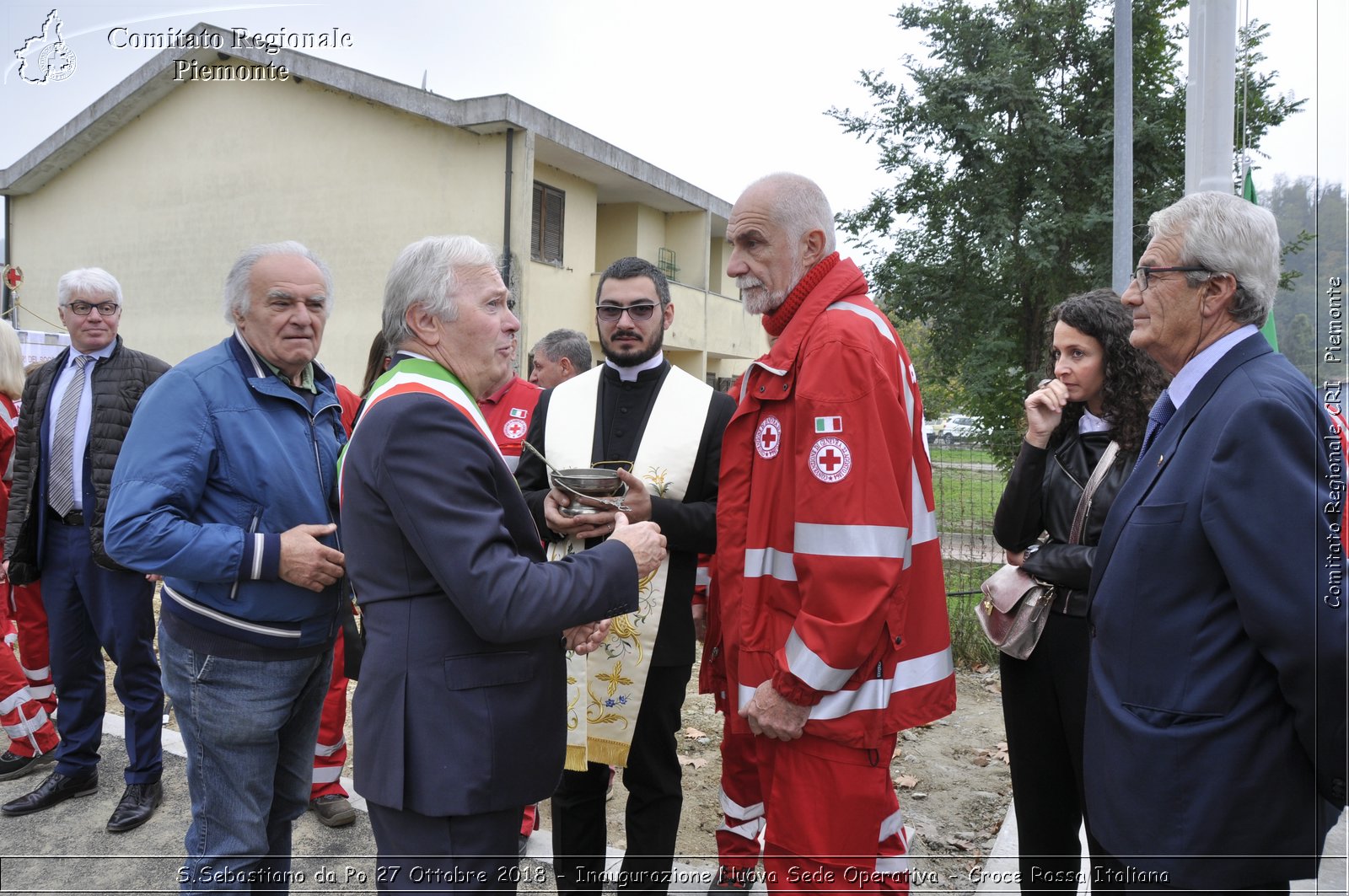 S.Sebastiano da Po 27 Ottobre 2018 - Inaugurazione Nuova Sede Operativa - Croce Rossa Italiana- Comitato Regionale del Piemonte