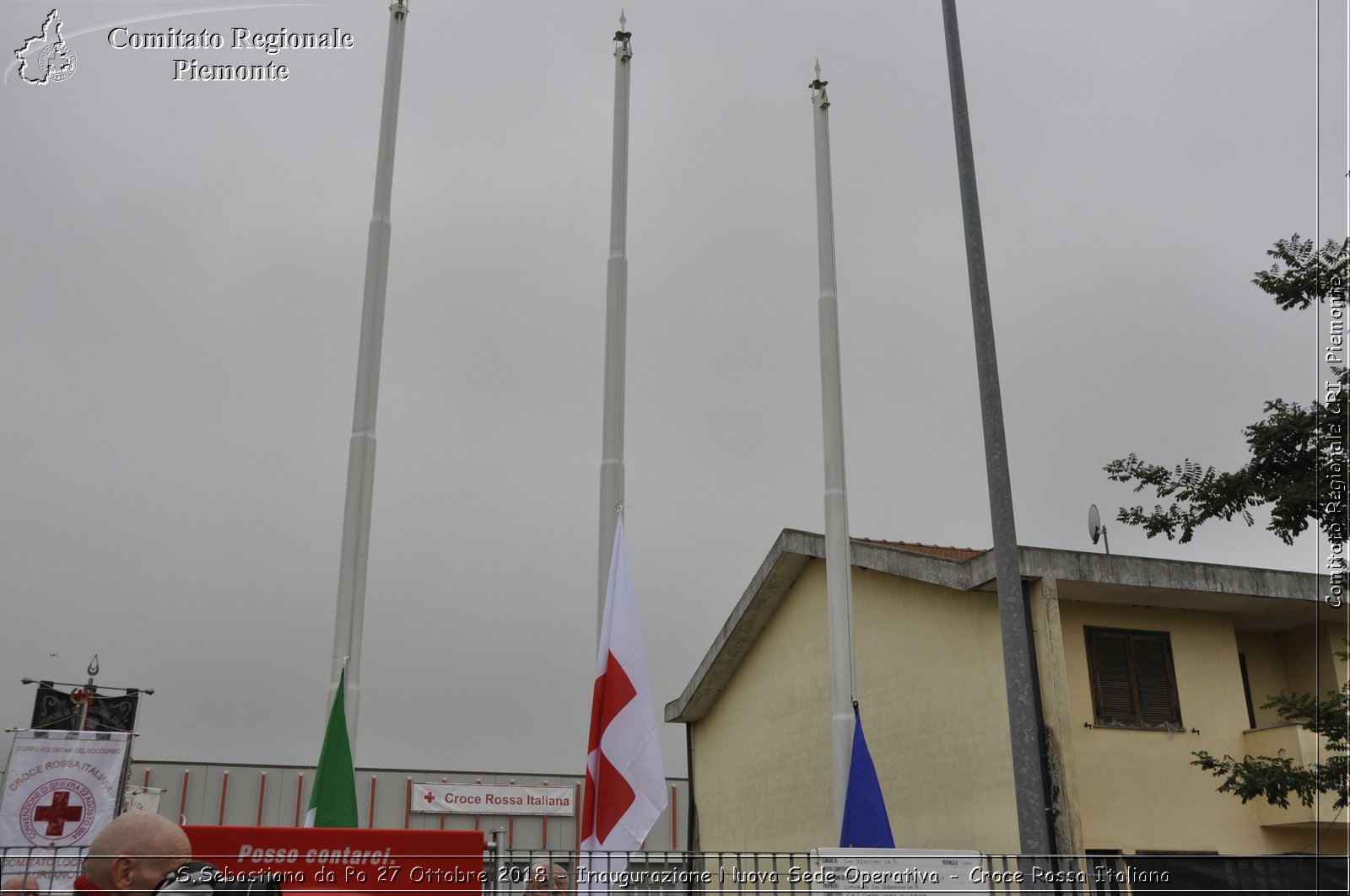 S.Sebastiano da Po 27 Ottobre 2018 - Inaugurazione Nuova Sede Operativa - Croce Rossa Italiana- Comitato Regionale del Piemonte