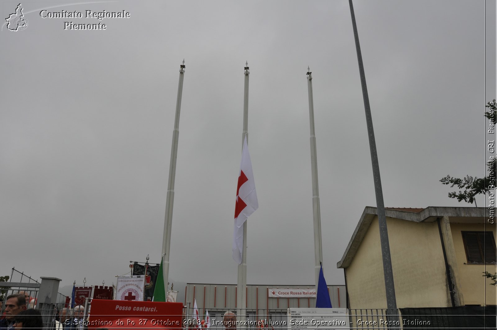 S.Sebastiano da Po 27 Ottobre 2018 - Inaugurazione Nuova Sede Operativa - Croce Rossa Italiana- Comitato Regionale del Piemonte