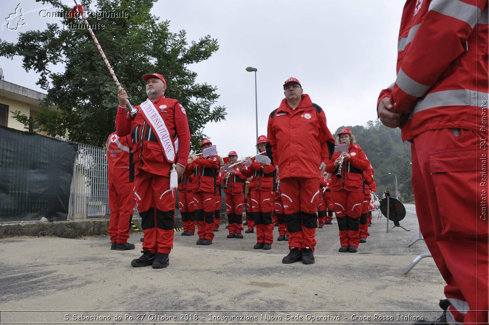 S.Sebastiano da Po 27 Ottobre 2018 - Inaugurazione Nuova Sede Operativa - Croce Rossa Italiana- Comitato Regionale del Piemonte