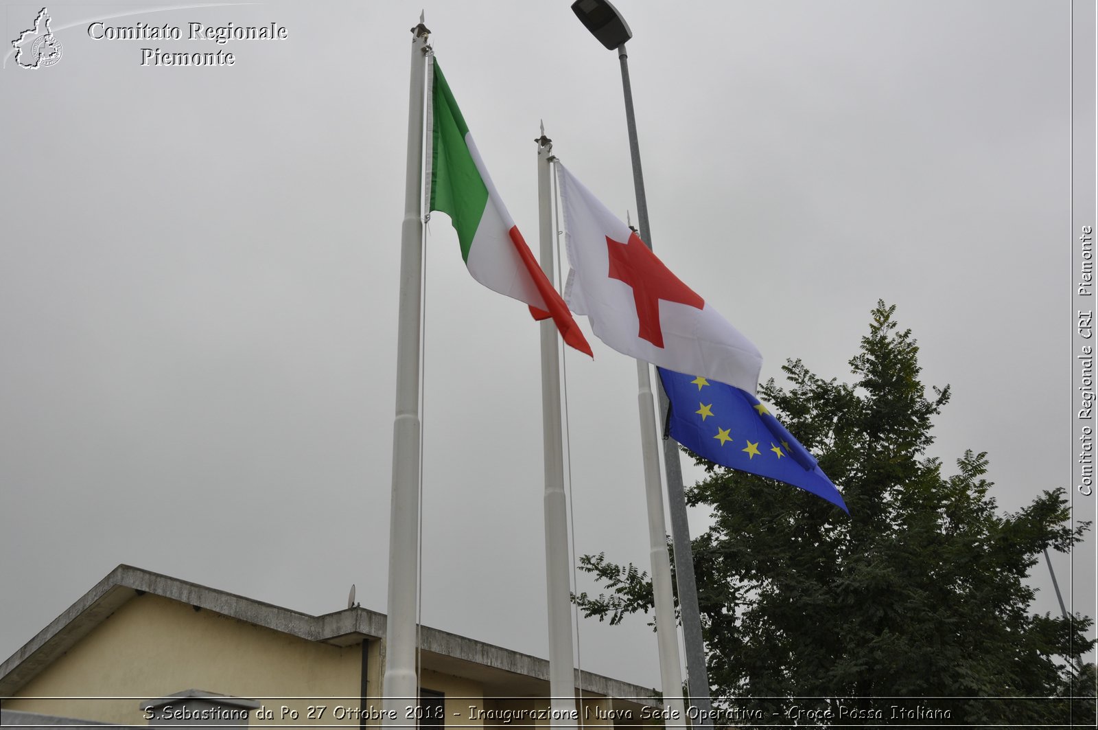 S.Sebastiano da Po 27 Ottobre 2018 - Inaugurazione Nuova Sede Operativa - Croce Rossa Italiana- Comitato Regionale del Piemonte