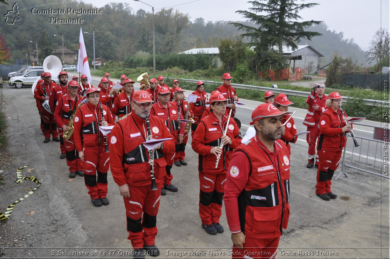 S.Sebastiano da Po 27 Ottobre 2018 - Inaugurazione Nuova Sede Operativa - Croce Rossa Italiana- Comitato Regionale del Piemonte