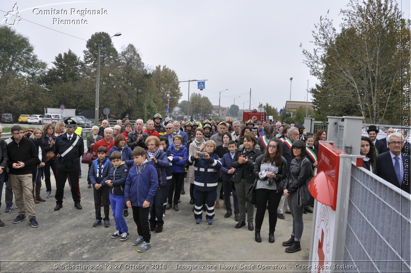 S.Sebastiano da Po 27 Ottobre 2018 - Inaugurazione Nuova Sede Operativa - Croce Rossa Italiana- Comitato Regionale del Piemonte