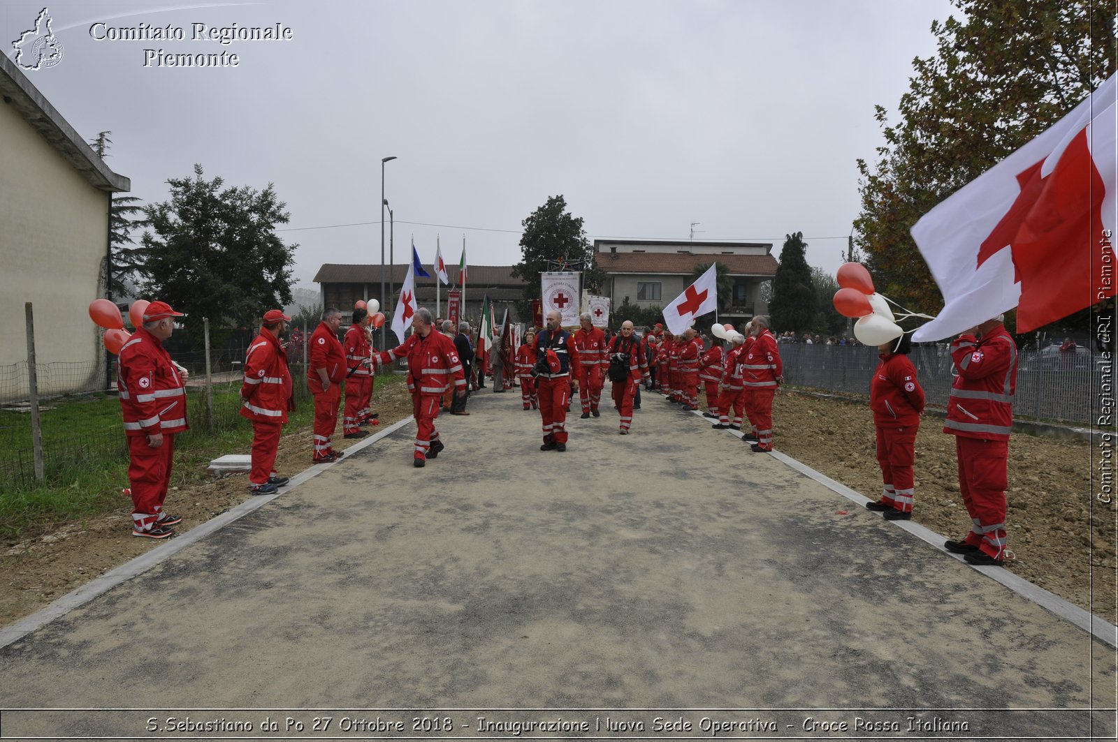 S.Sebastiano da Po 27 Ottobre 2018 - Inaugurazione Nuova Sede Operativa - Croce Rossa Italiana- Comitato Regionale del Piemonte