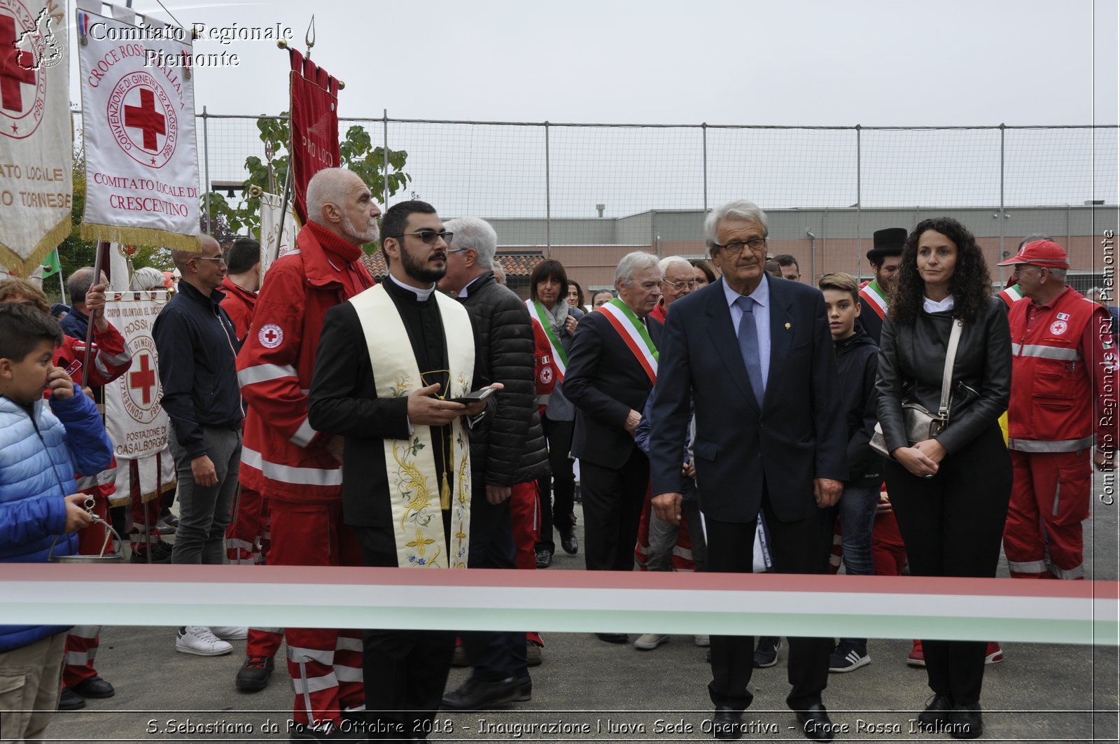 S.Sebastiano da Po 27 Ottobre 2018 - Inaugurazione Nuova Sede Operativa - Croce Rossa Italiana- Comitato Regionale del Piemonte