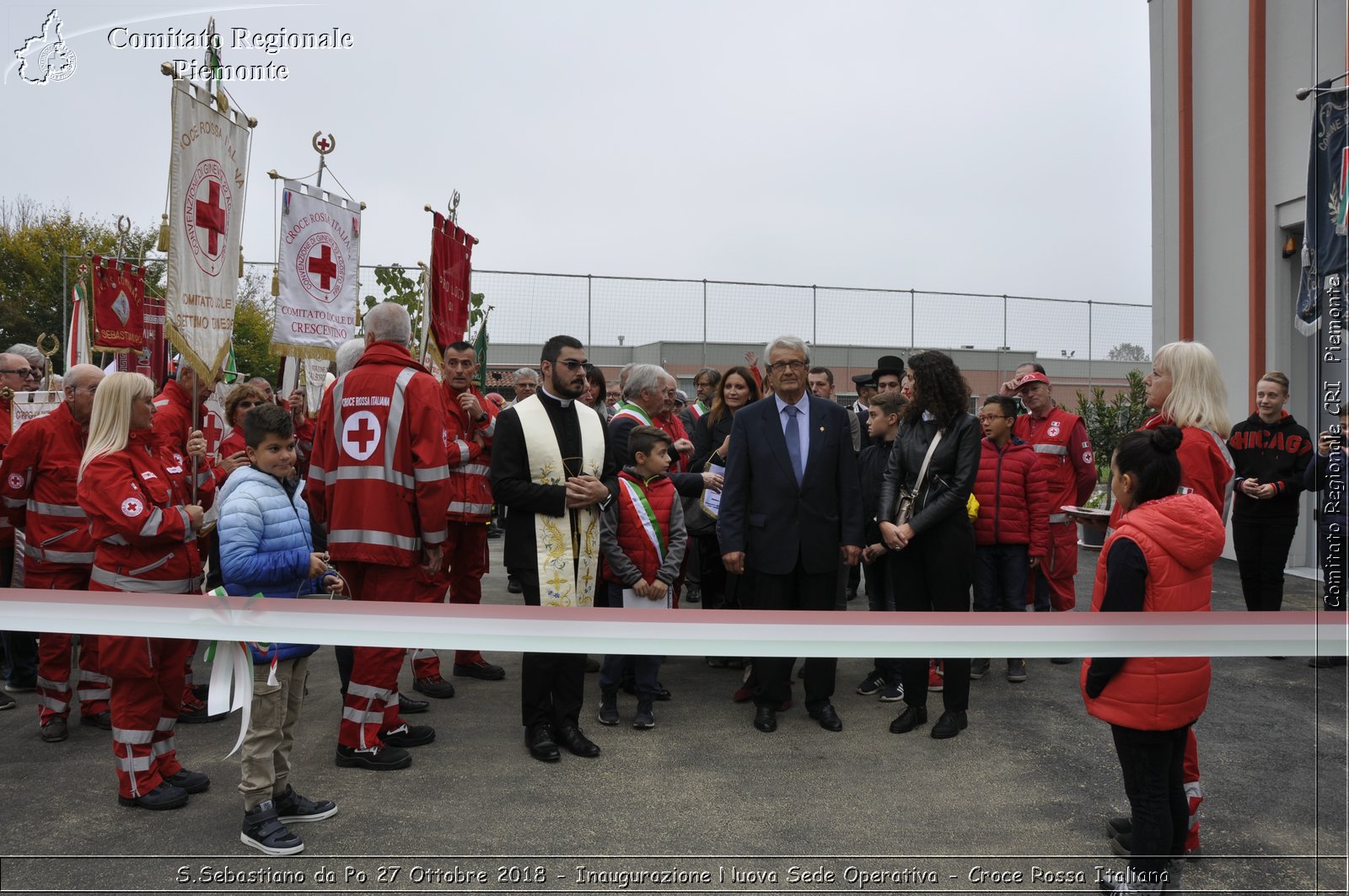 S.Sebastiano da Po 27 Ottobre 2018 - Inaugurazione Nuova Sede Operativa - Croce Rossa Italiana- Comitato Regionale del Piemonte