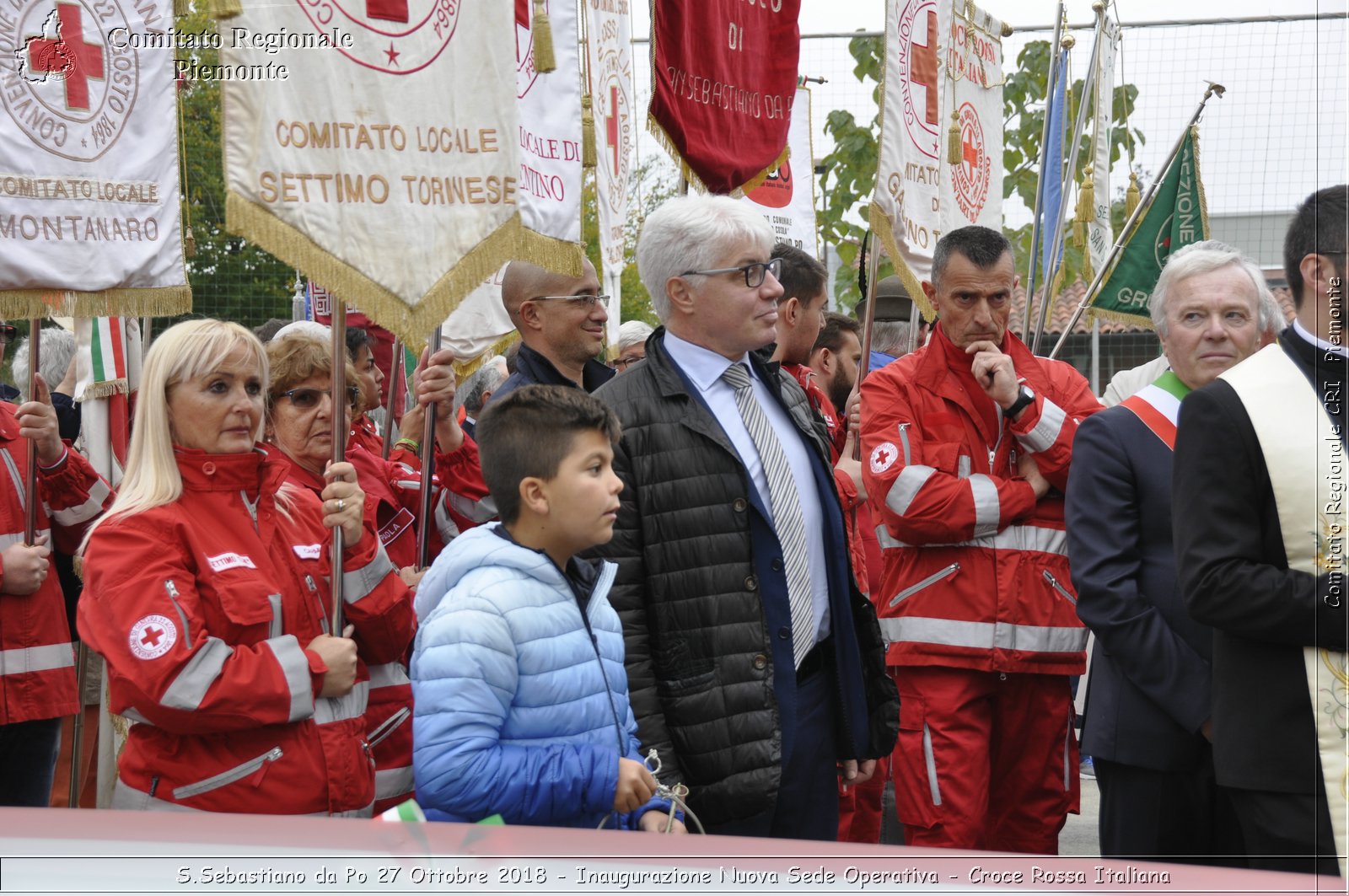 S.Sebastiano da Po 27 Ottobre 2018 - Inaugurazione Nuova Sede Operativa - Croce Rossa Italiana- Comitato Regionale del Piemonte