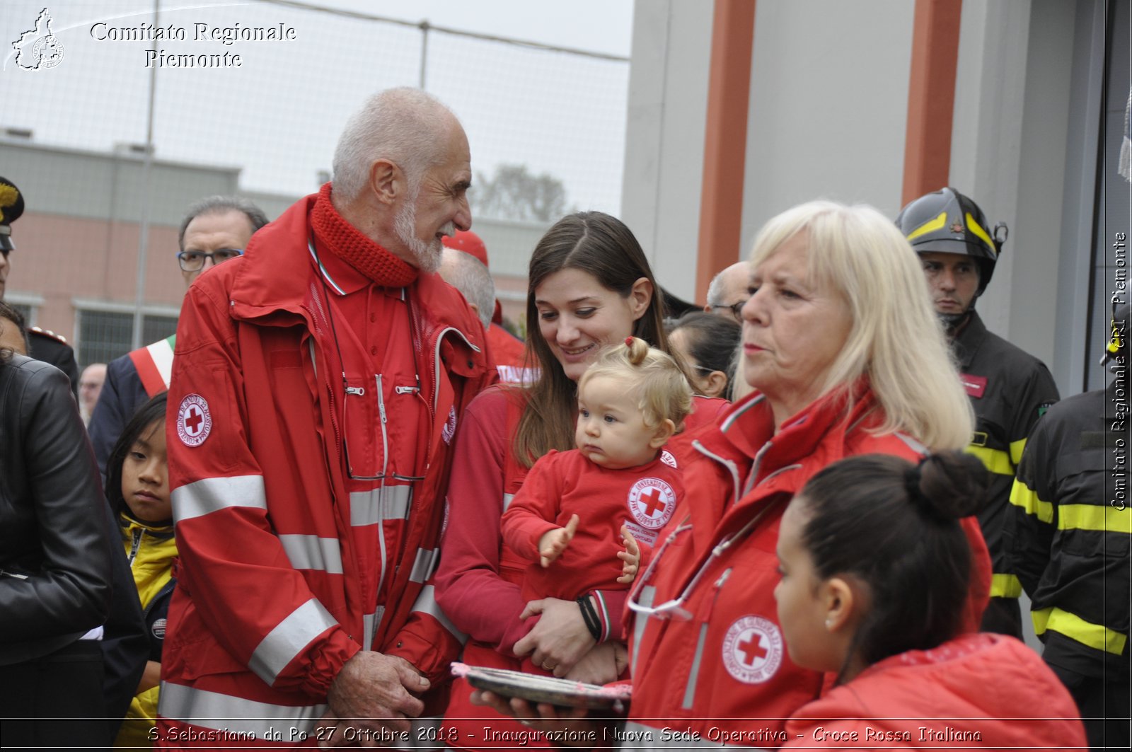 S.Sebastiano da Po 27 Ottobre 2018 - Inaugurazione Nuova Sede Operativa - Croce Rossa Italiana- Comitato Regionale del Piemonte