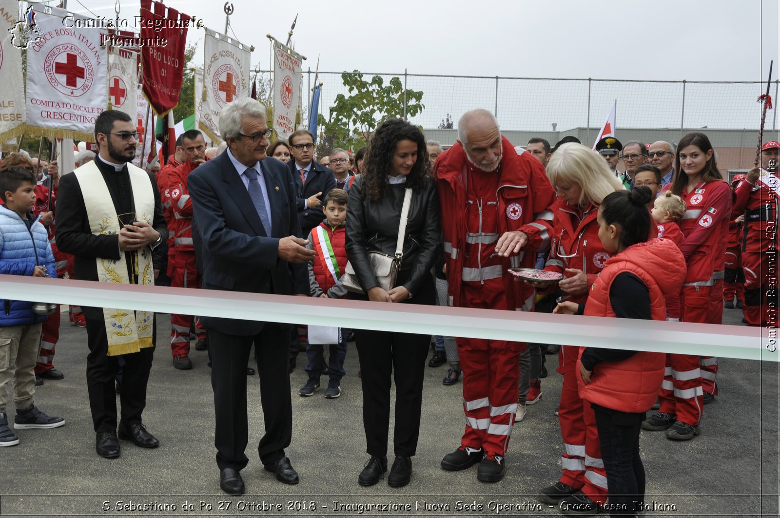 S.Sebastiano da Po 27 Ottobre 2018 - Inaugurazione Nuova Sede Operativa - Croce Rossa Italiana- Comitato Regionale del Piemonte