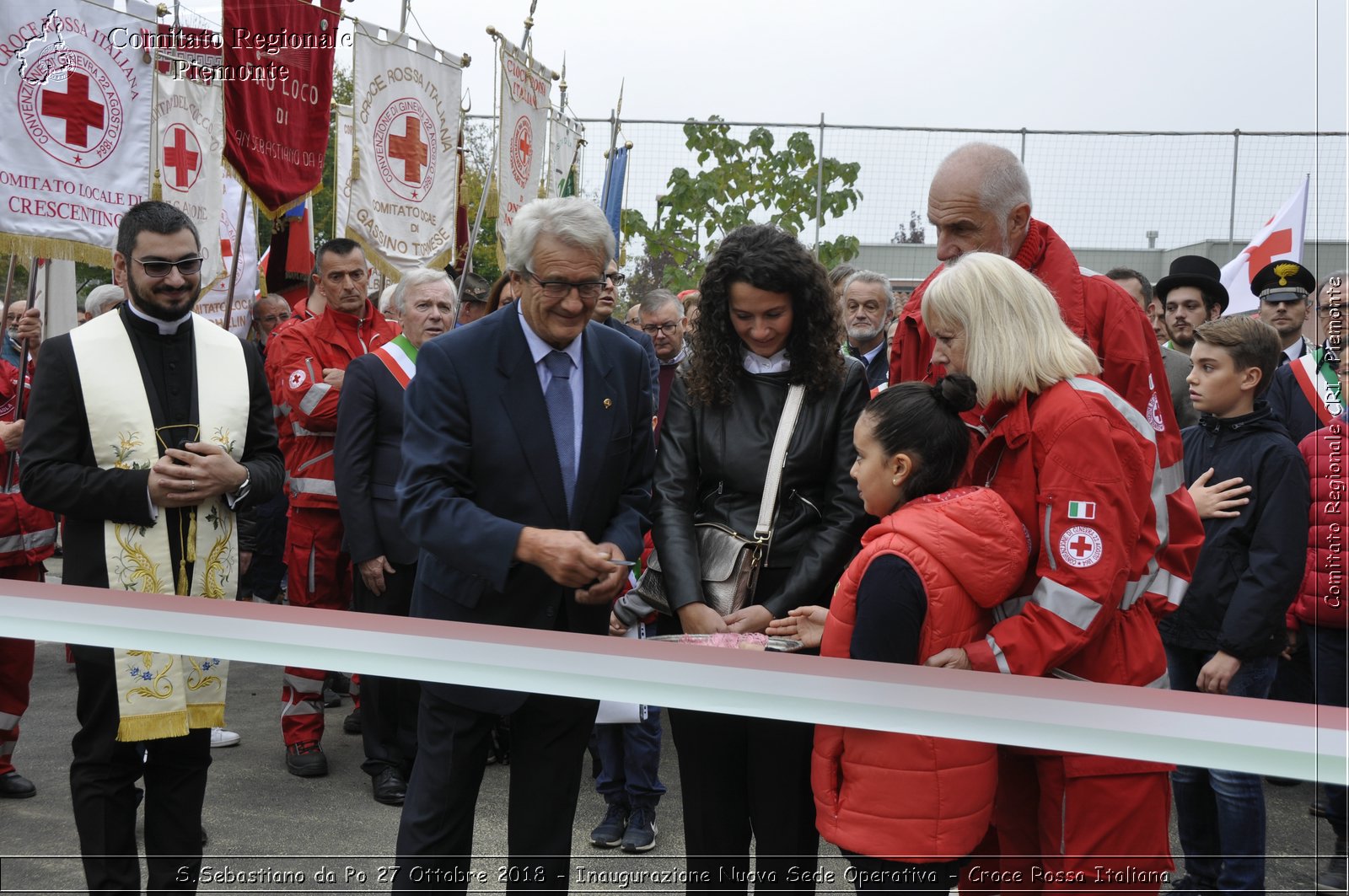 S.Sebastiano da Po 27 Ottobre 2018 - Inaugurazione Nuova Sede Operativa - Croce Rossa Italiana- Comitato Regionale del Piemonte