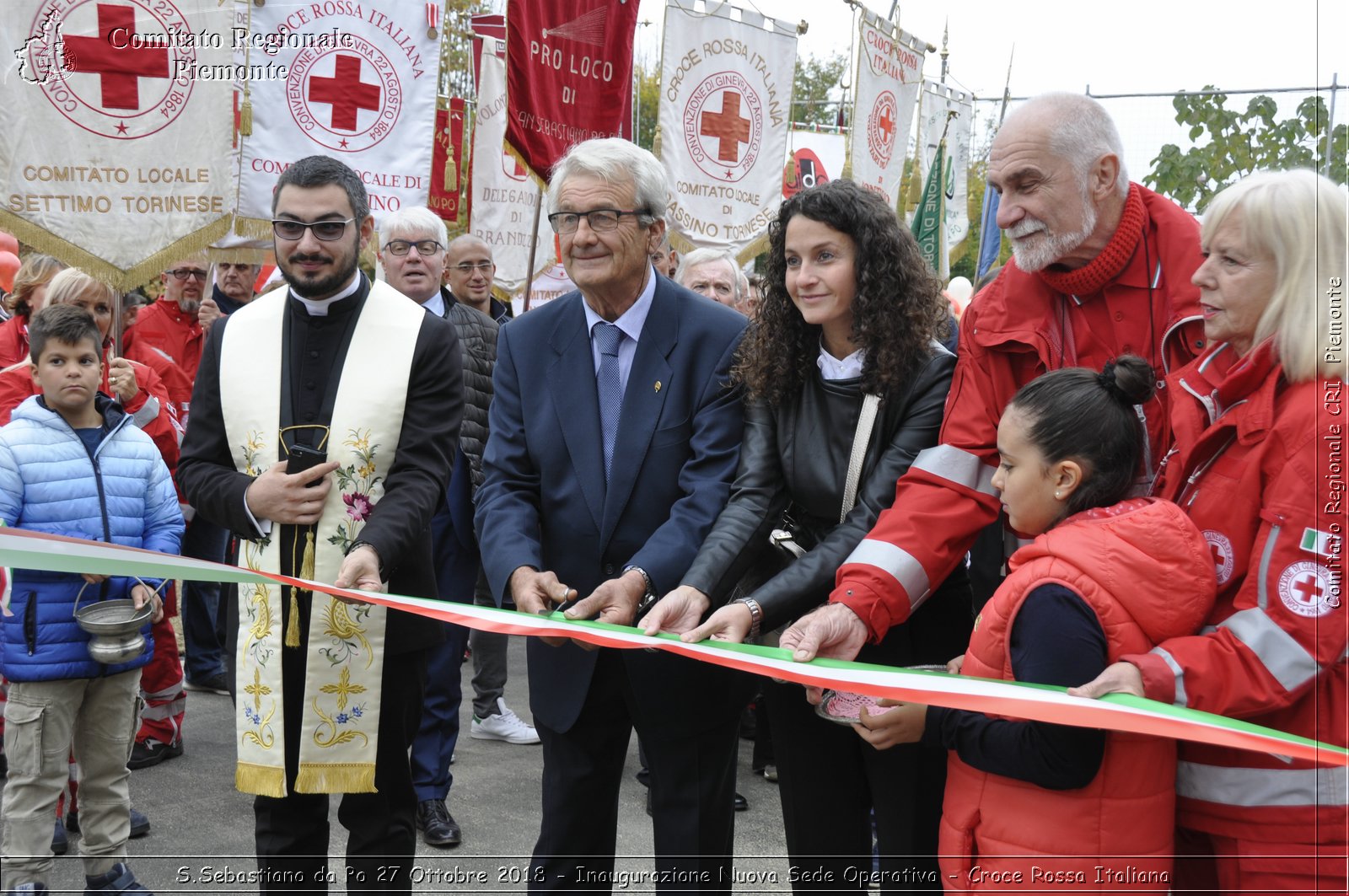 S.Sebastiano da Po 27 Ottobre 2018 - Inaugurazione Nuova Sede Operativa - Croce Rossa Italiana- Comitato Regionale del Piemonte