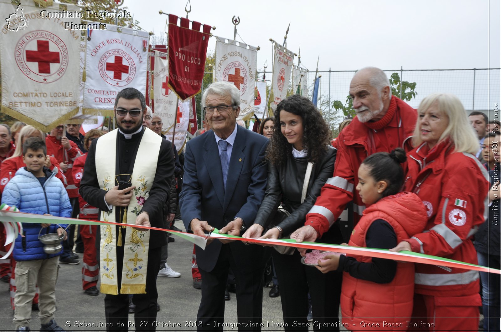 S.Sebastiano da Po 27 Ottobre 2018 - Inaugurazione Nuova Sede Operativa - Croce Rossa Italiana- Comitato Regionale del Piemonte