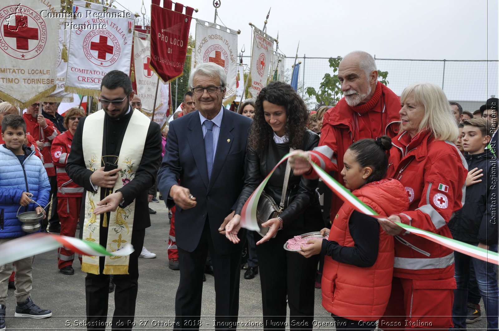 S.Sebastiano da Po 27 Ottobre 2018 - Inaugurazione Nuova Sede Operativa - Croce Rossa Italiana- Comitato Regionale del Piemonte