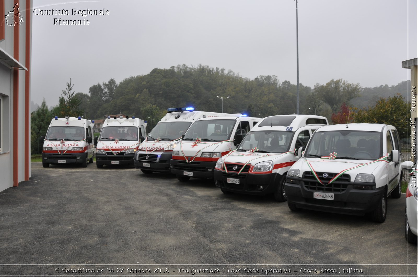 S.Sebastiano da Po 27 Ottobre 2018 - Inaugurazione Nuova Sede Operativa - Croce Rossa Italiana- Comitato Regionale del Piemonte