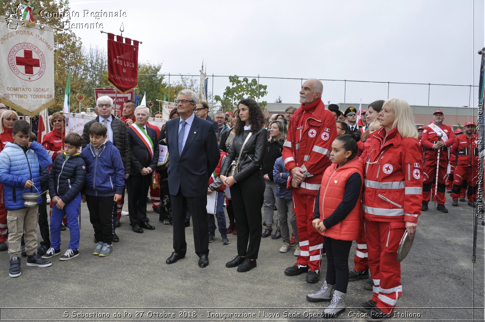 S.Sebastiano da Po 27 Ottobre 2018 - Inaugurazione Nuova Sede Operativa - Croce Rossa Italiana- Comitato Regionale del Piemonte