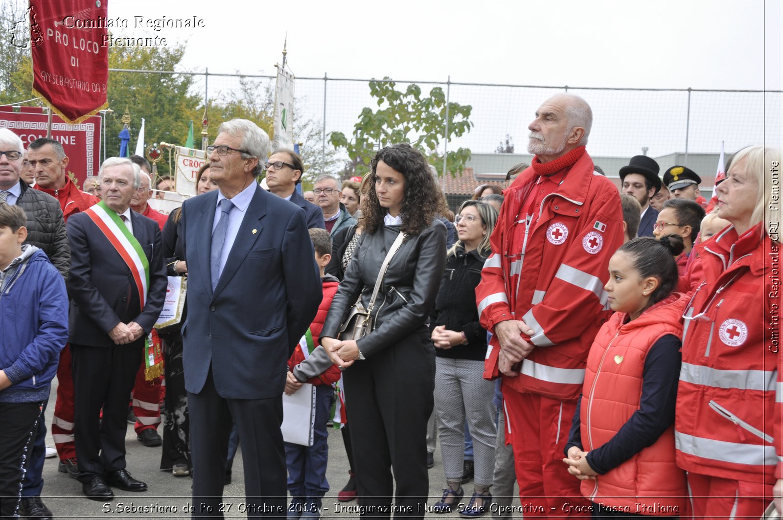 S.Sebastiano da Po 27 Ottobre 2018 - Inaugurazione Nuova Sede Operativa - Croce Rossa Italiana- Comitato Regionale del Piemonte