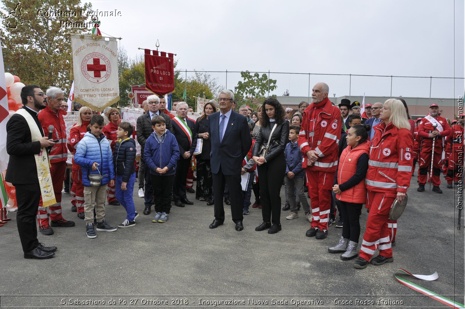 S.Sebastiano da Po 27 Ottobre 2018 - Inaugurazione Nuova Sede Operativa - Croce Rossa Italiana- Comitato Regionale del Piemonte