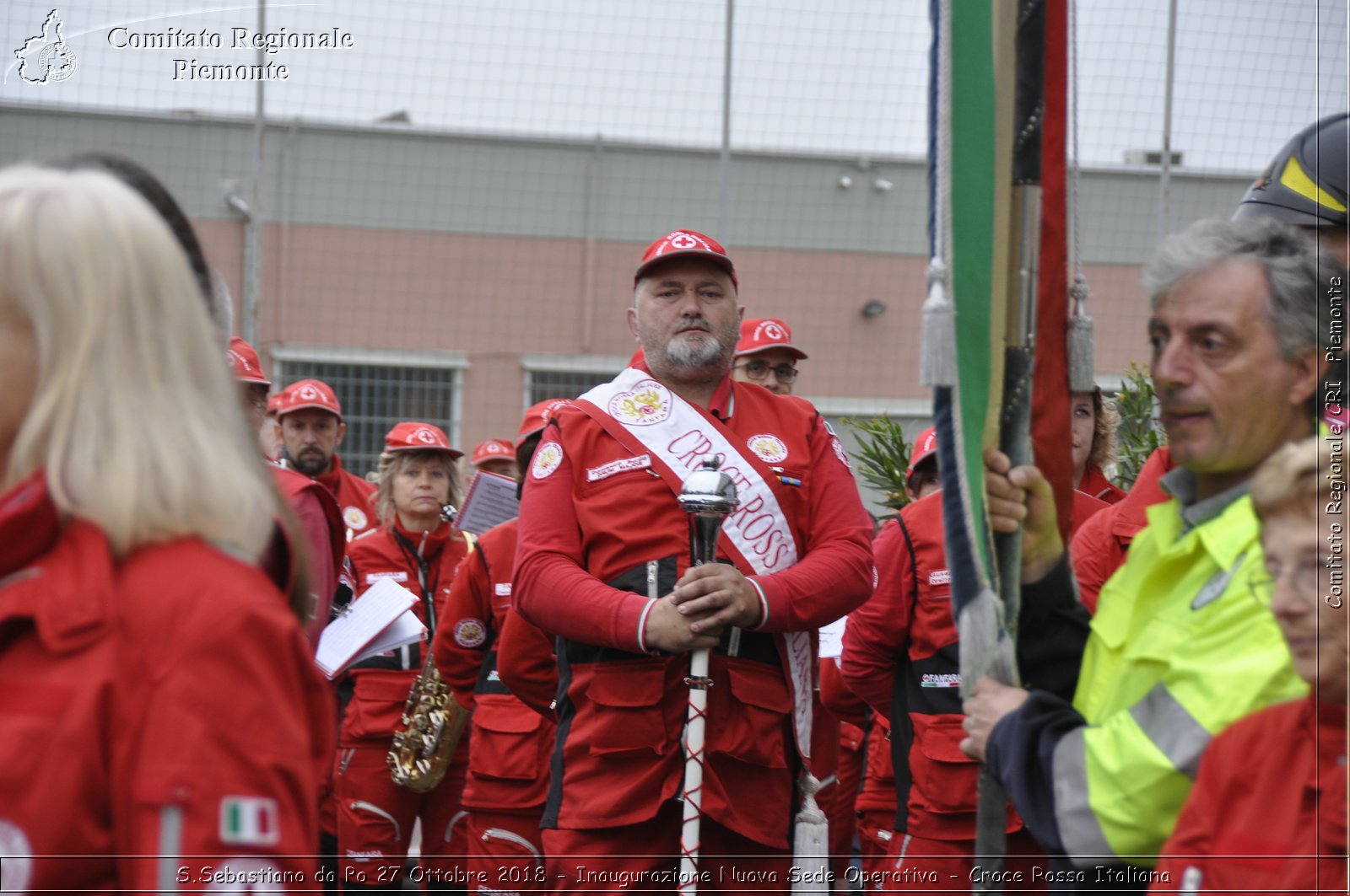 S.Sebastiano da Po 27 Ottobre 2018 - Inaugurazione Nuova Sede Operativa - Croce Rossa Italiana- Comitato Regionale del Piemonte