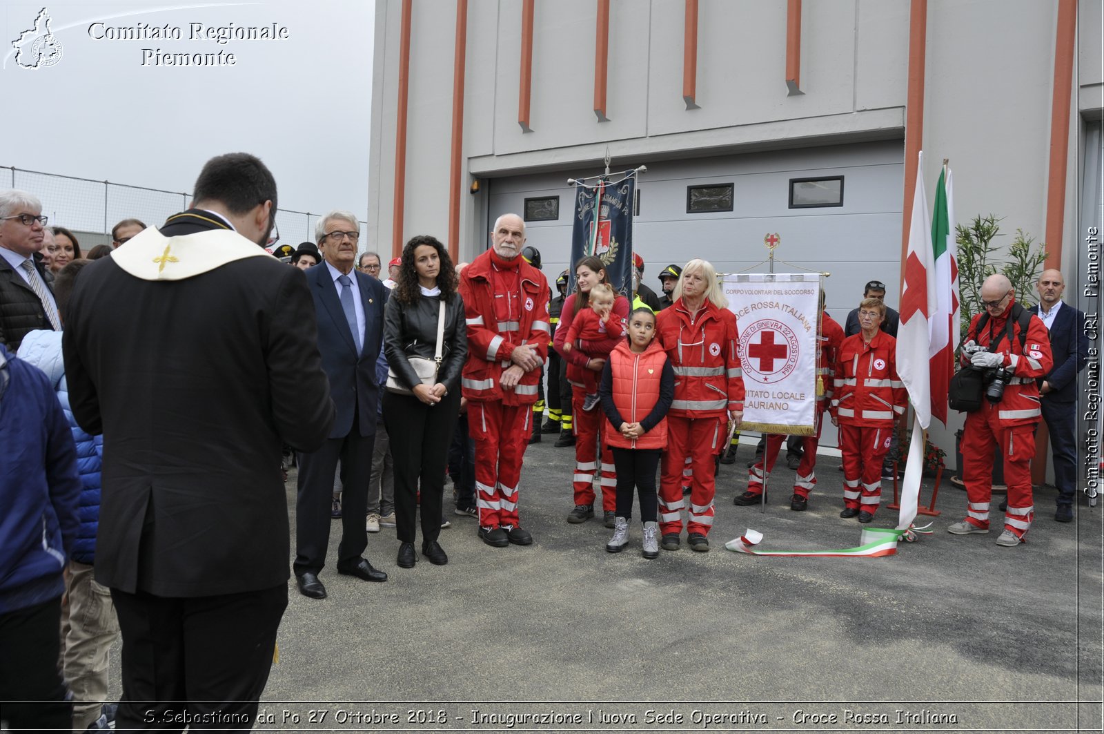 S.Sebastiano da Po 27 Ottobre 2018 - Inaugurazione Nuova Sede Operativa - Croce Rossa Italiana- Comitato Regionale del Piemonte